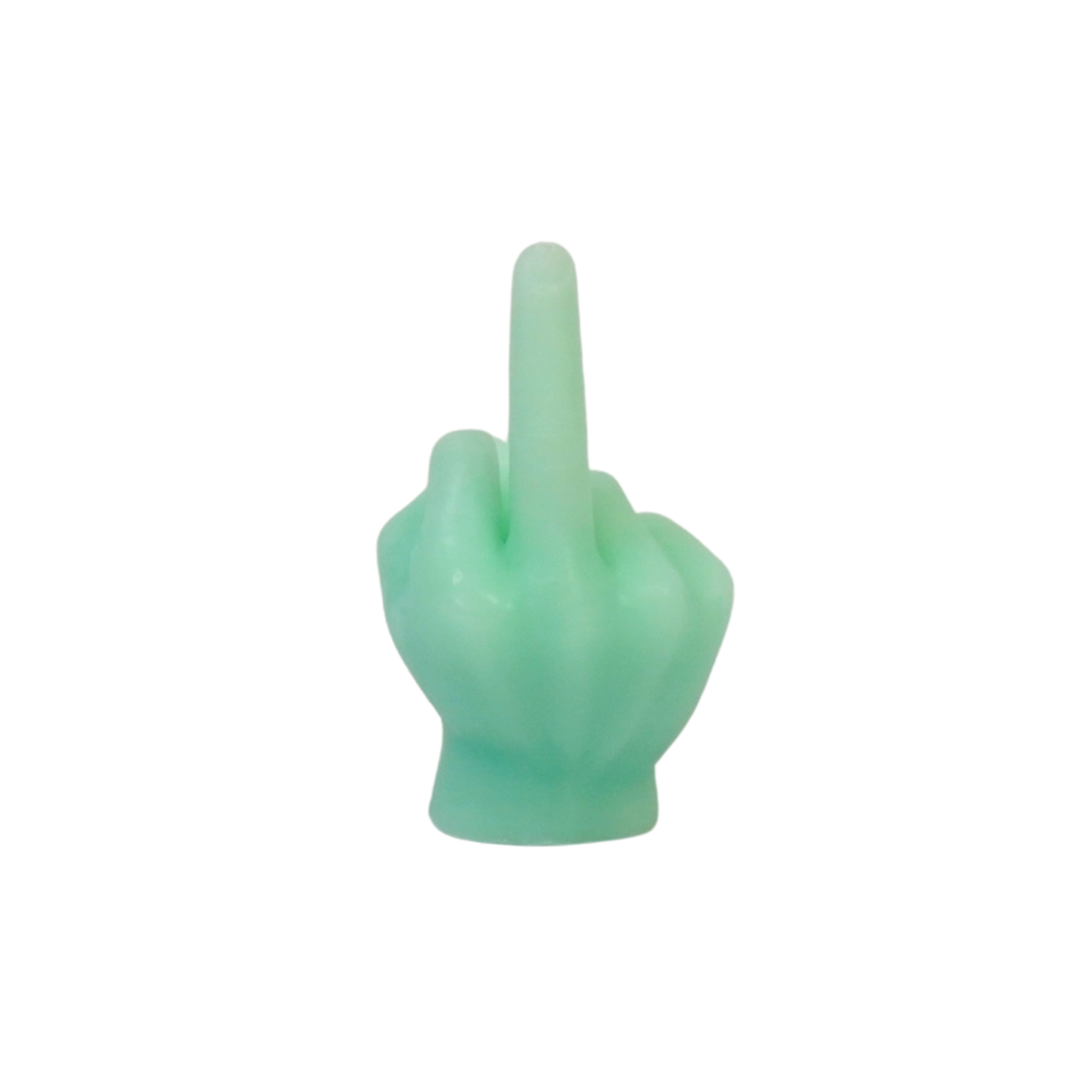 Candle -Middle Finger - Wax - Mint - 310gram - 10x9x17cm