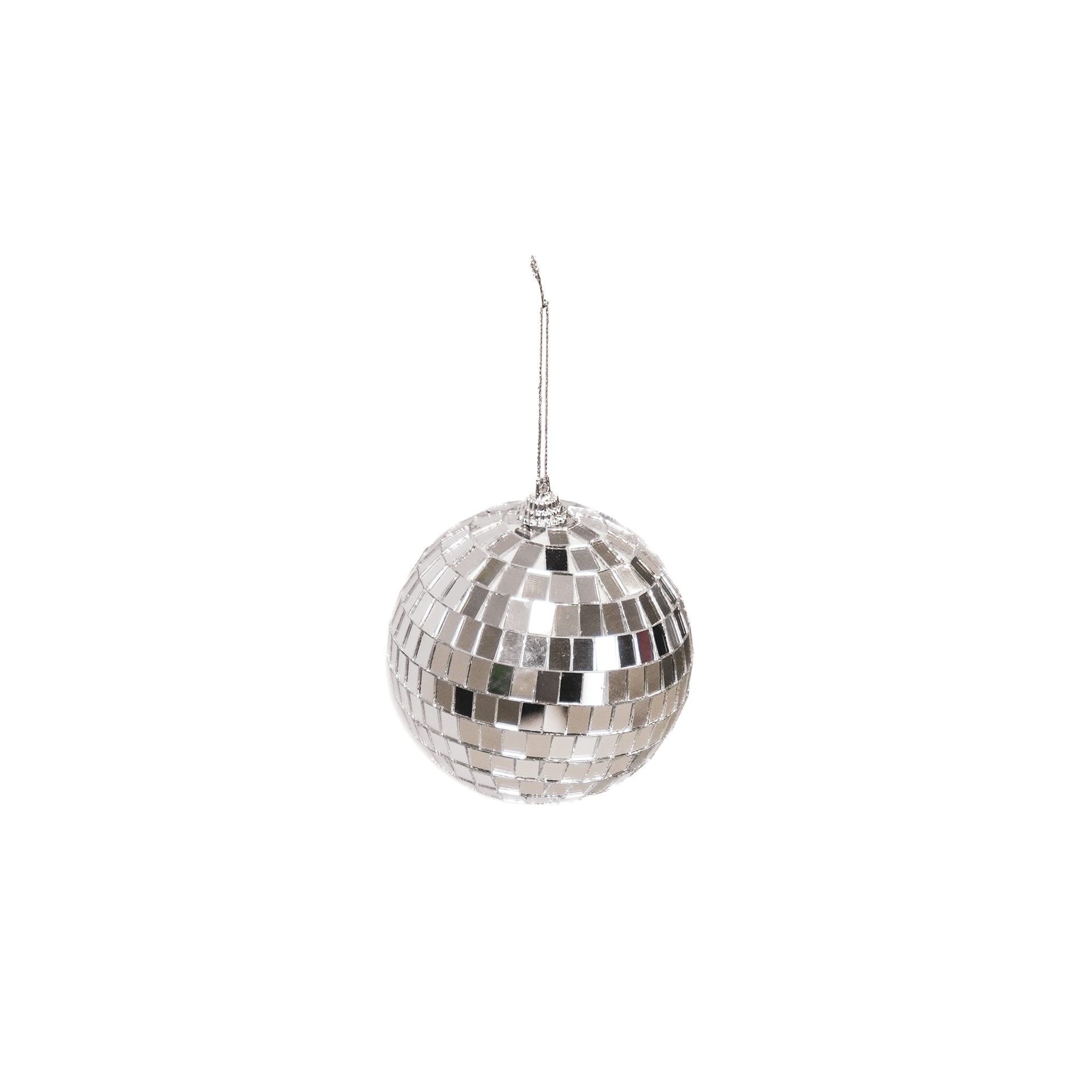 Christmas Decoration - Christmas Hanger - Discoball - Foam - Silver - 10x10x10cm