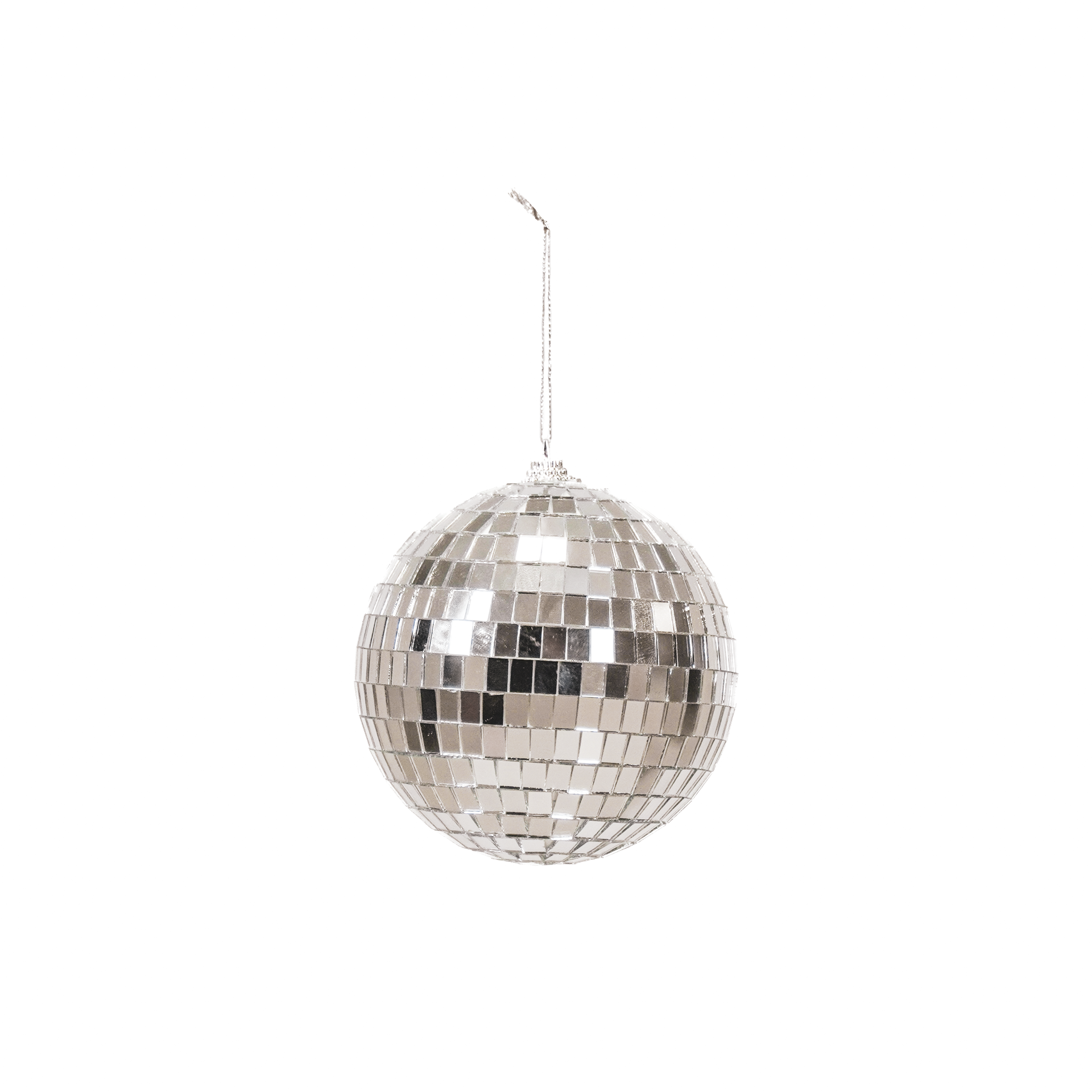 Christmas Decoration - Christmas Hanger - Discoball - Foam - Silver - 15x15x15cm