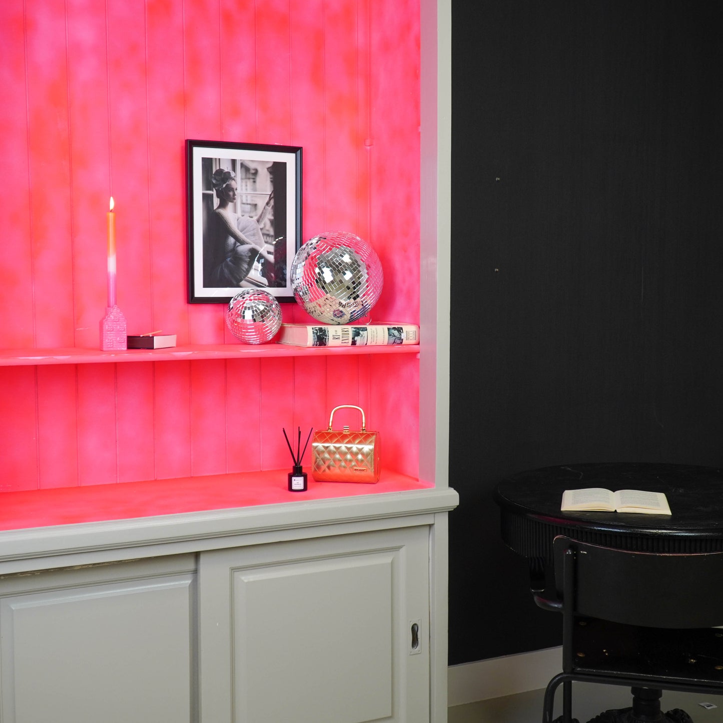 Christmas Decoration - Christmas Hanger - Discoball - Foam - Silver - 15x15x15cm