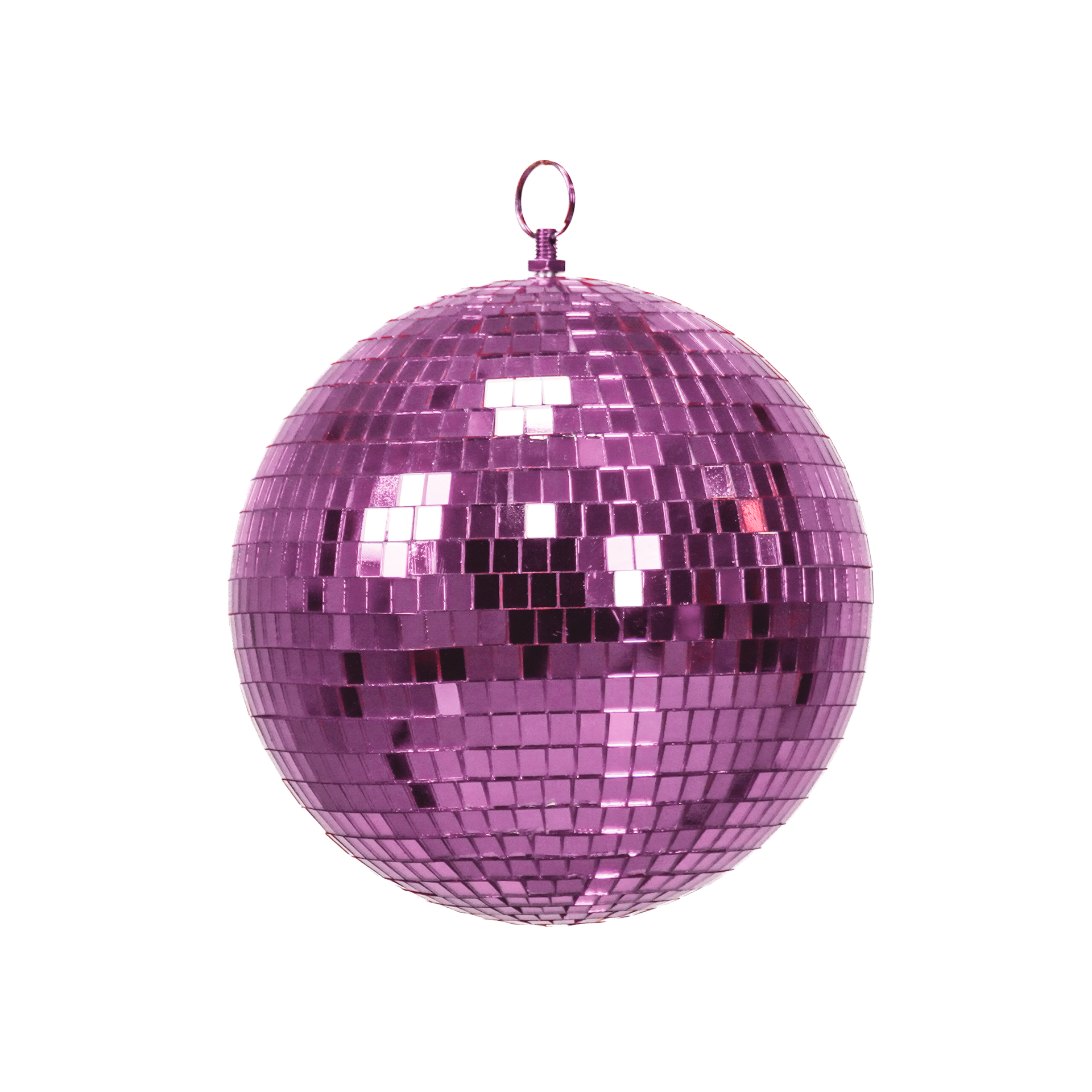 Christmas Decoration - Christmas Hanger - Discoball - Foam - Pink - 20x20x20cm