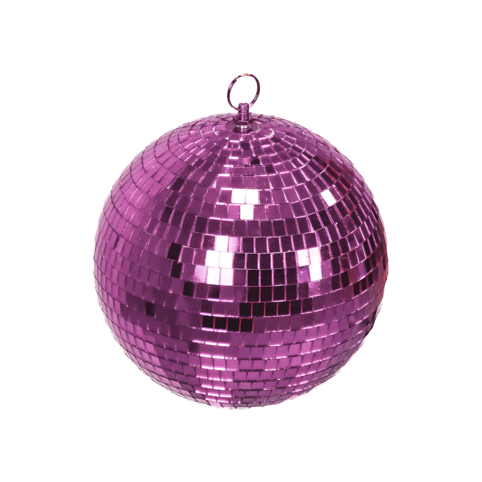 Christmas Decoration - Christmas Hanger - Discoball - Foam - Pink - 20x20x20cm