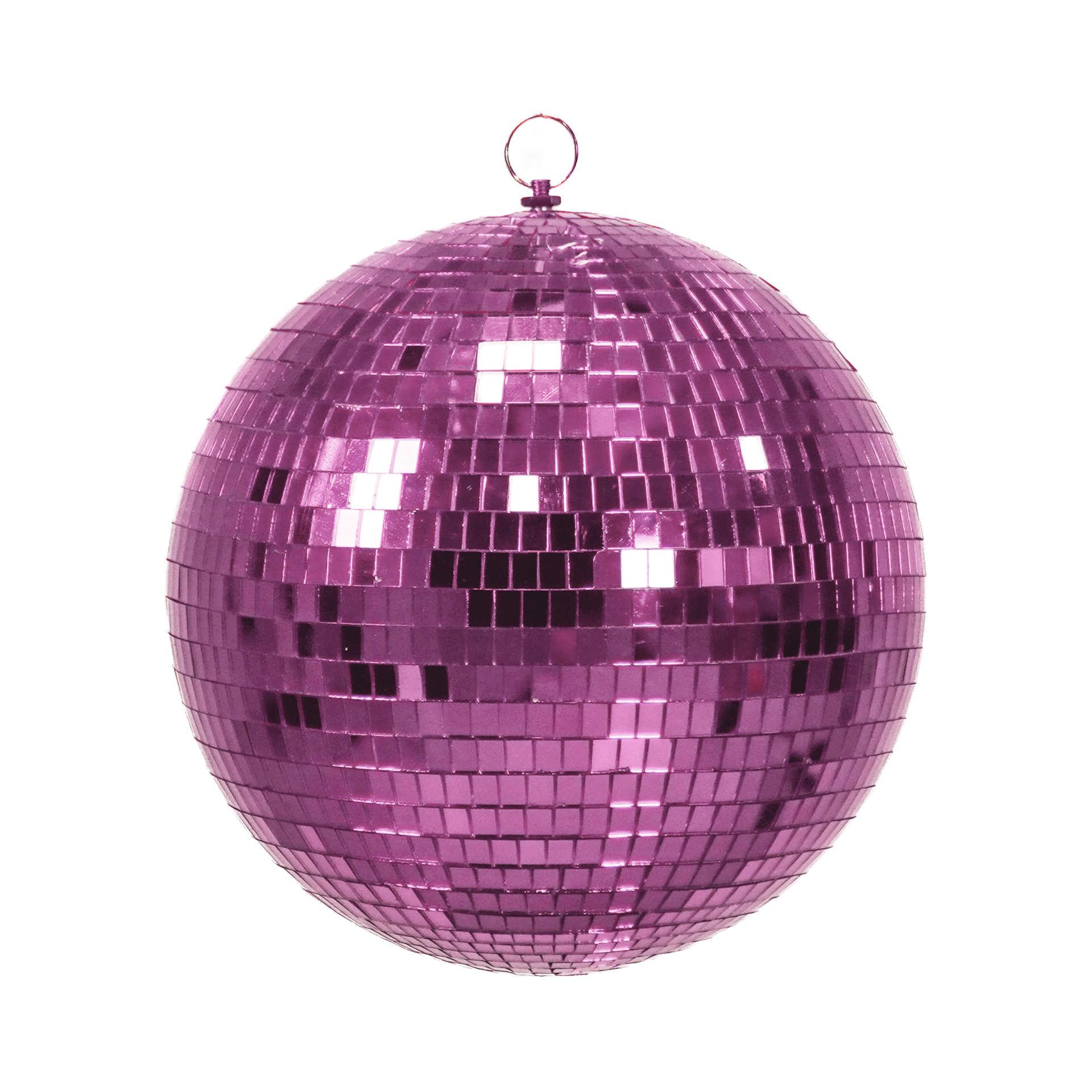 Christmas Decoration - Christmas Hanger - Discoball - Foam - Pink - 25x25x25cm
