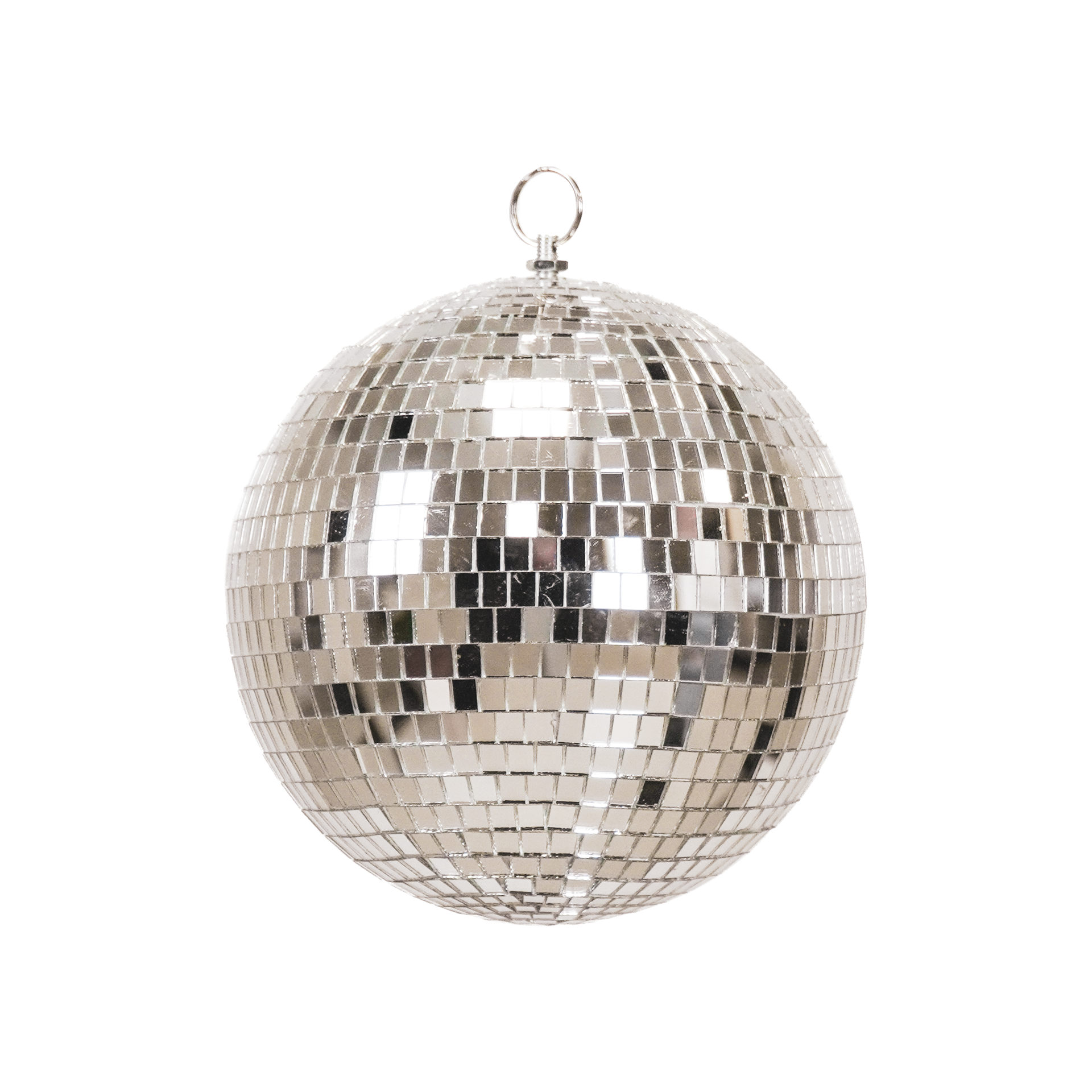 Christmas Decoration - Christmas Hanger - Discoball - Foam - Silver - 25x25x25cm