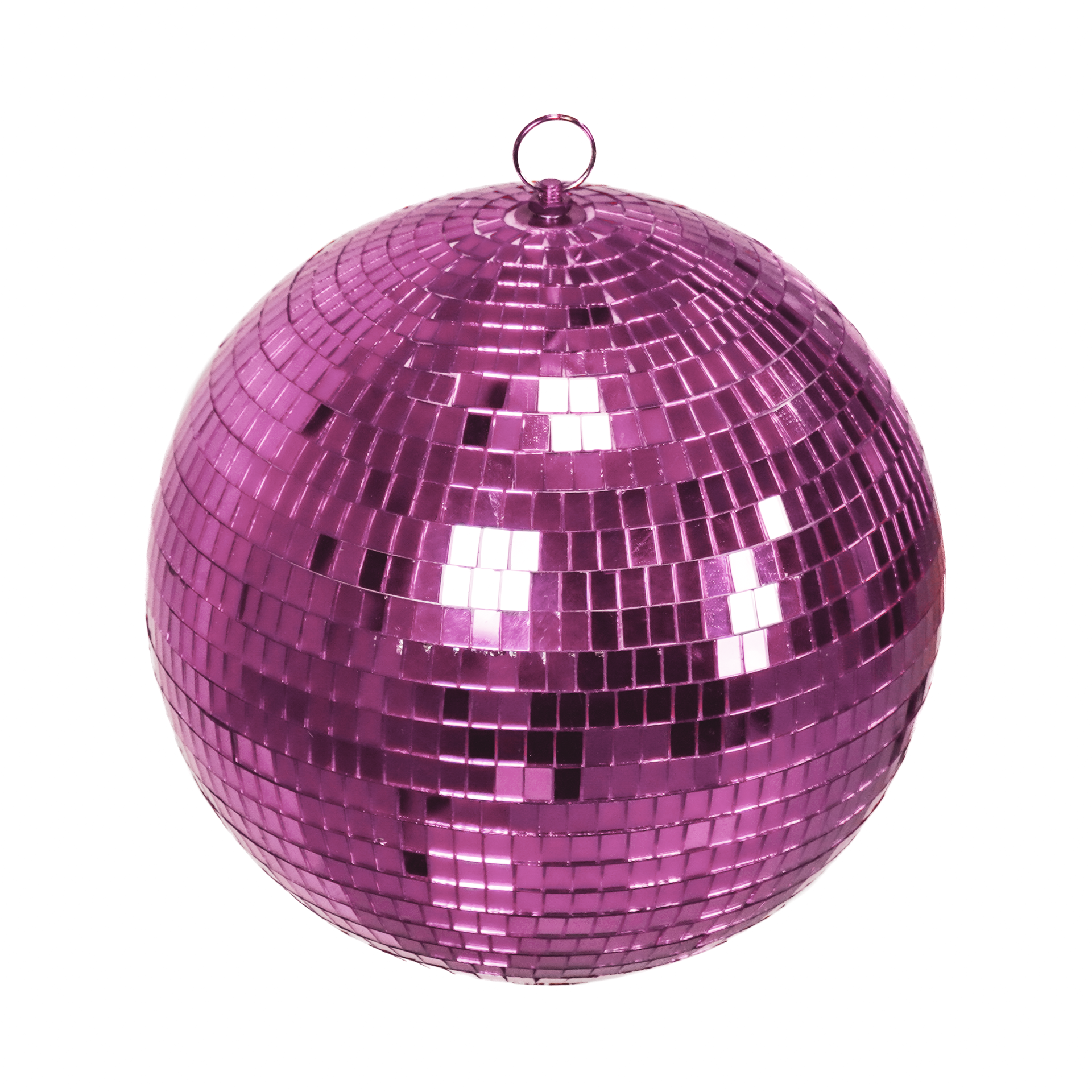 Christmas Decoration - Christmas Hanger - Discoball - Foam - Pink - 30x30x30cm