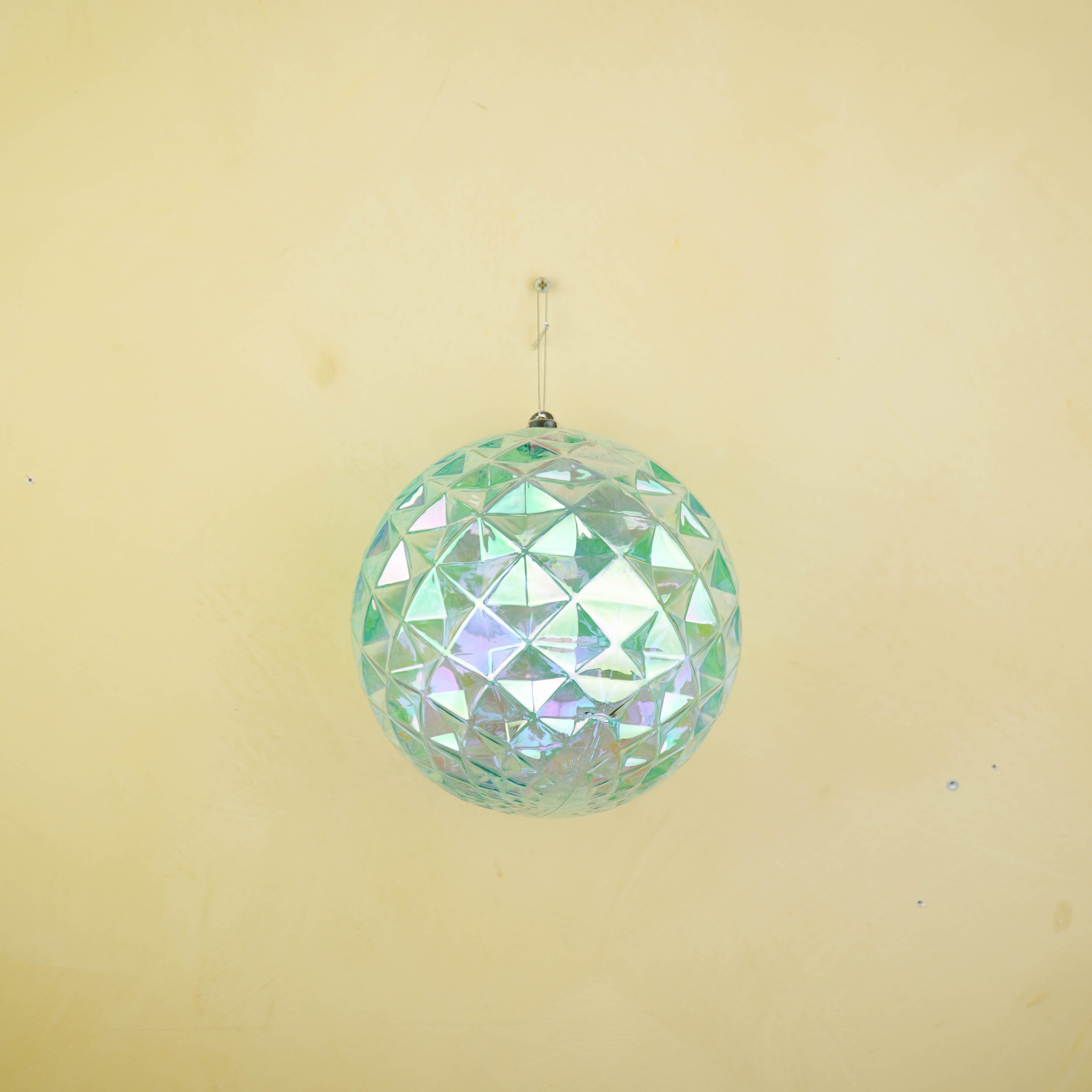 Christmas Hangers - Bauble - Acrylic - Blue - 20x20cm