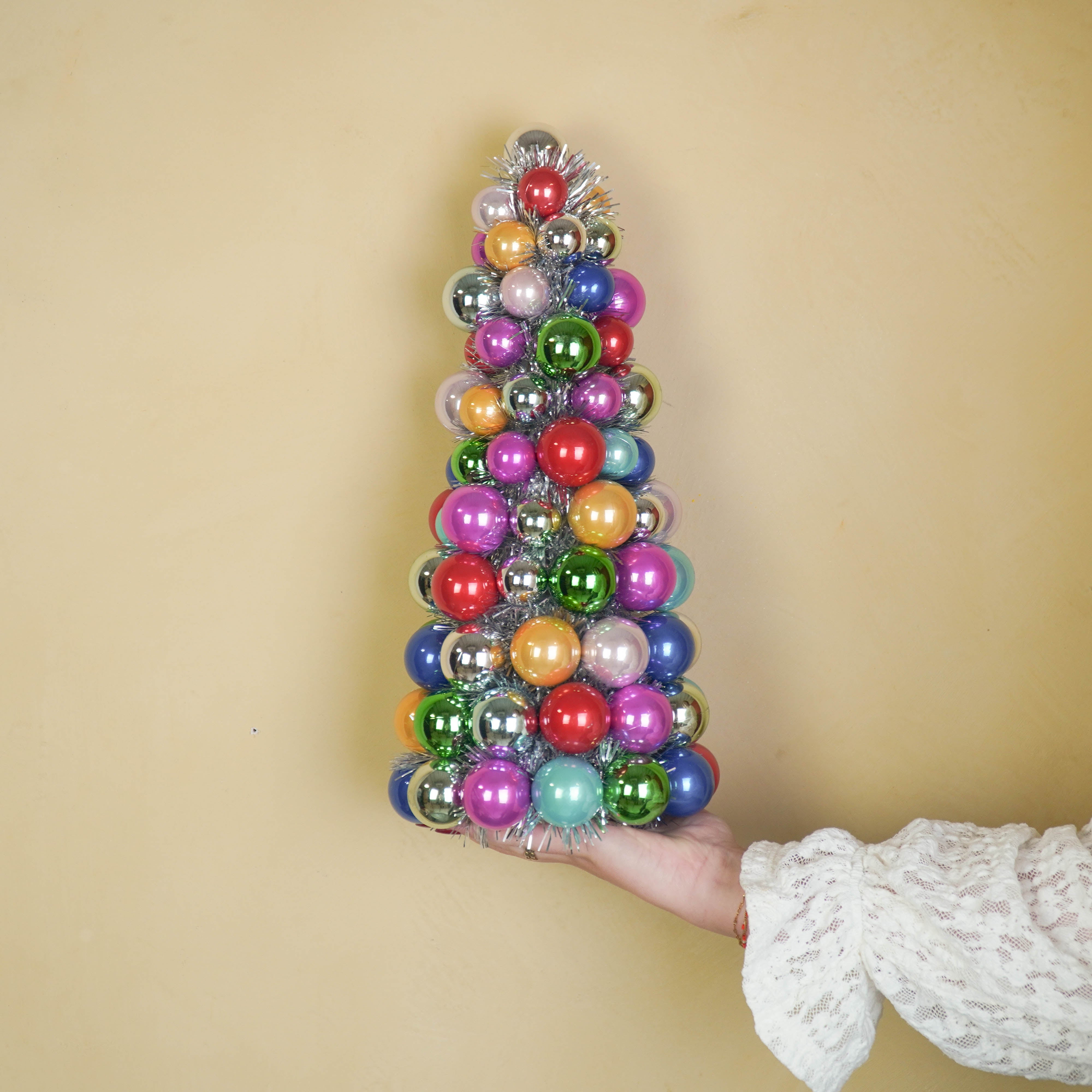 Christmas Decoration - Christmas Baubles - Christmas Decoration - Polysterene - Multicolour - 19x41 cm