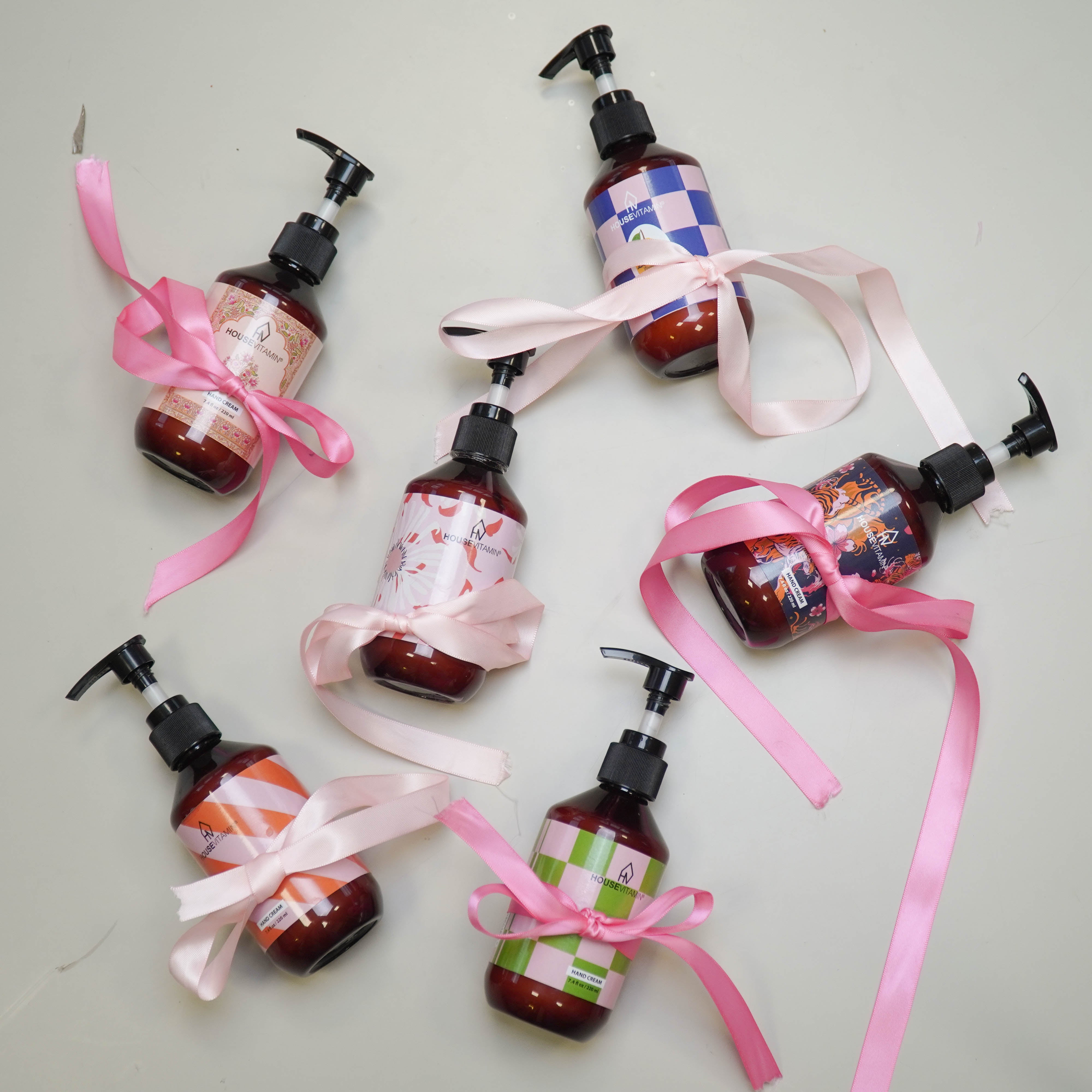 Vegan Hand Soap Dispenser - Peony - 530ml