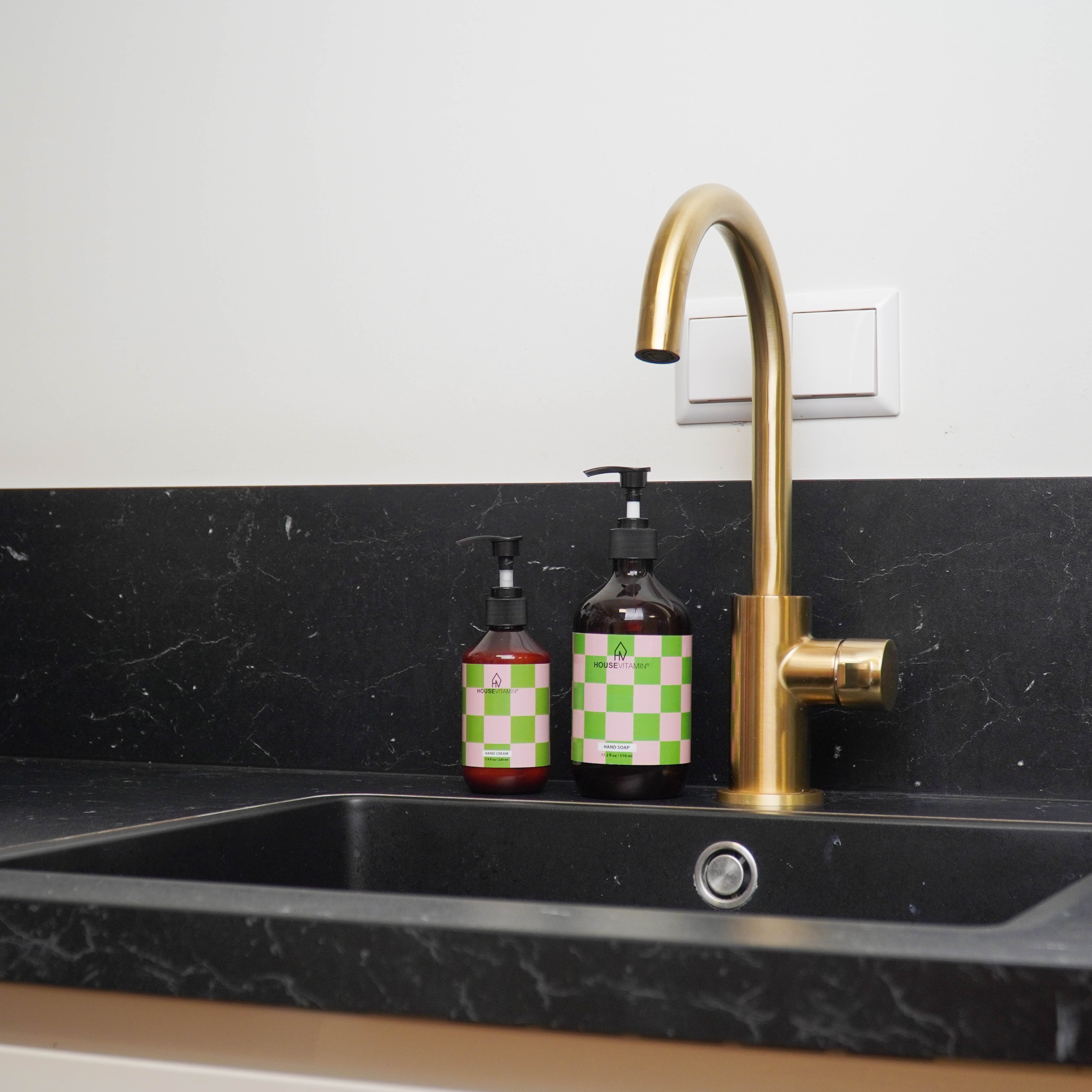 Vegan Hand Soap Dispenser - Cucumber - 530ml