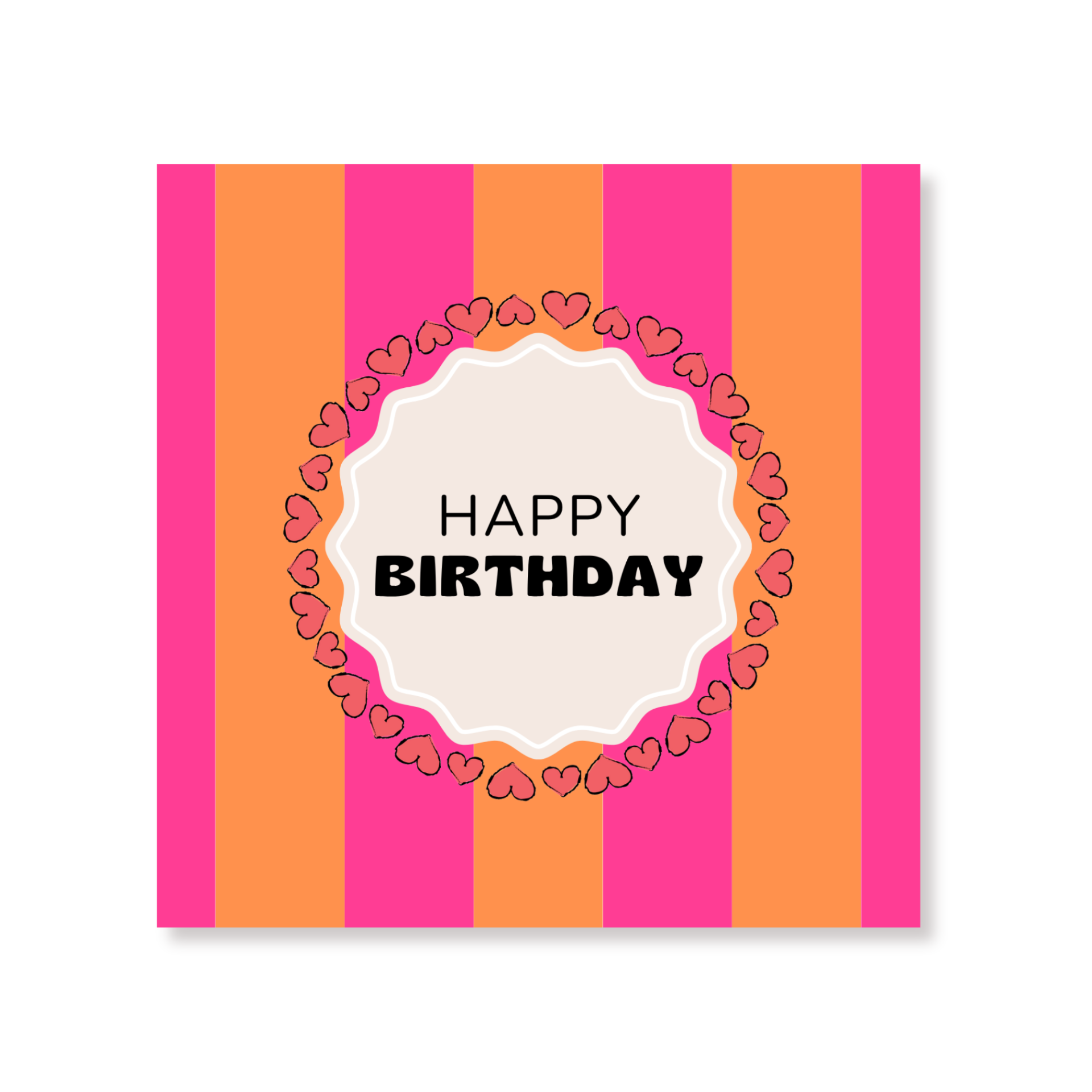 Paper Napkins “Happy Birthday” FSC – 3-Ply – 33x33 cm (20 Pc