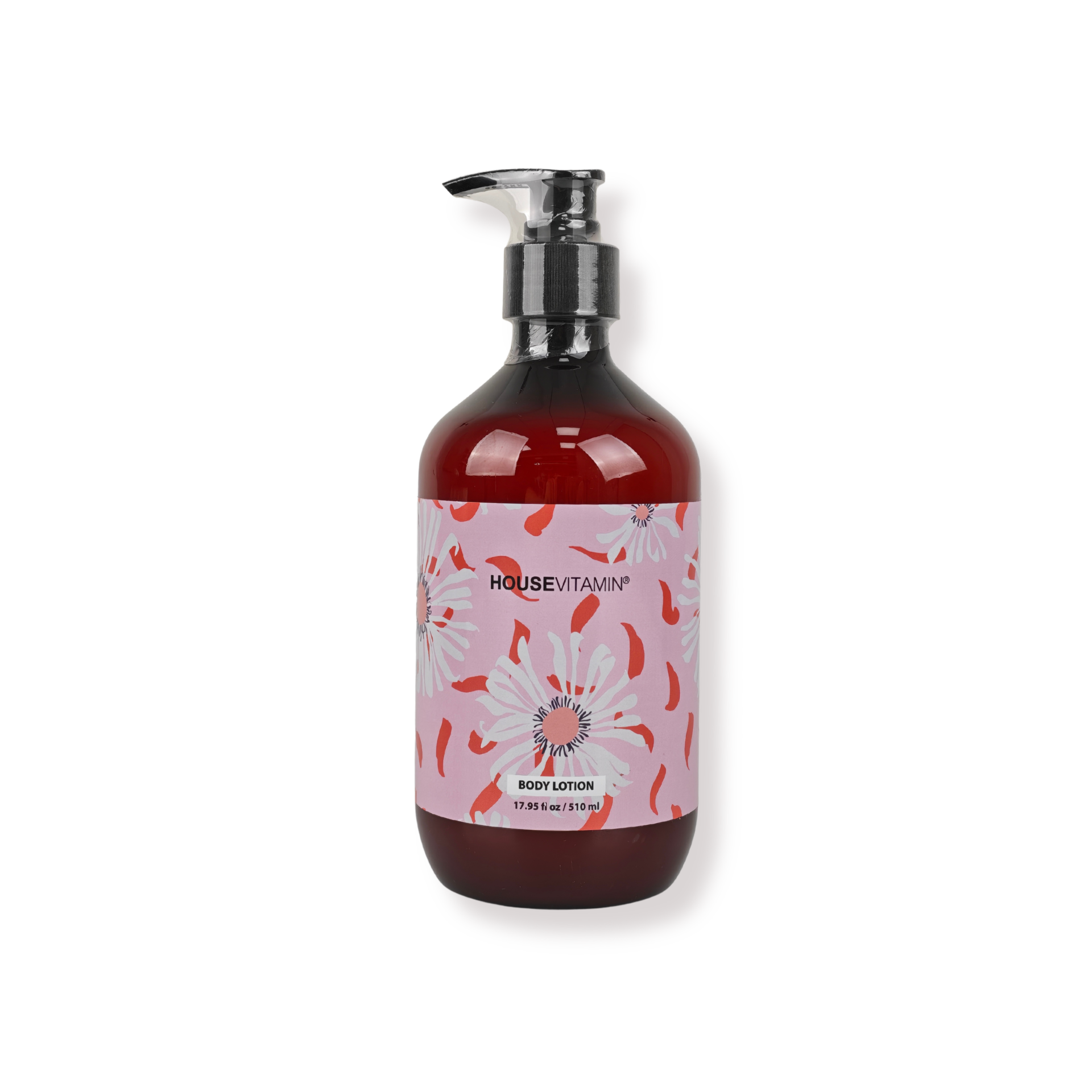 Body Lotion - Vegan Body Lotion Pump Bottle - Peony - 510ml