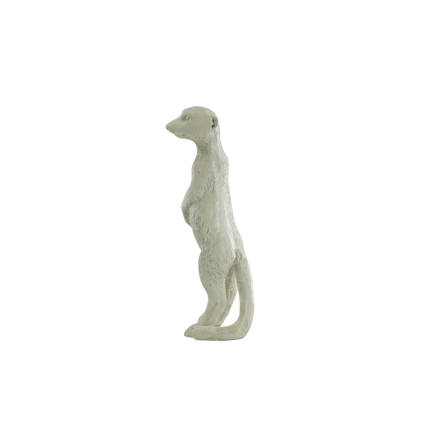 Ornament - Meerkat - Polyresin - Beige - 7,5x4x15cm