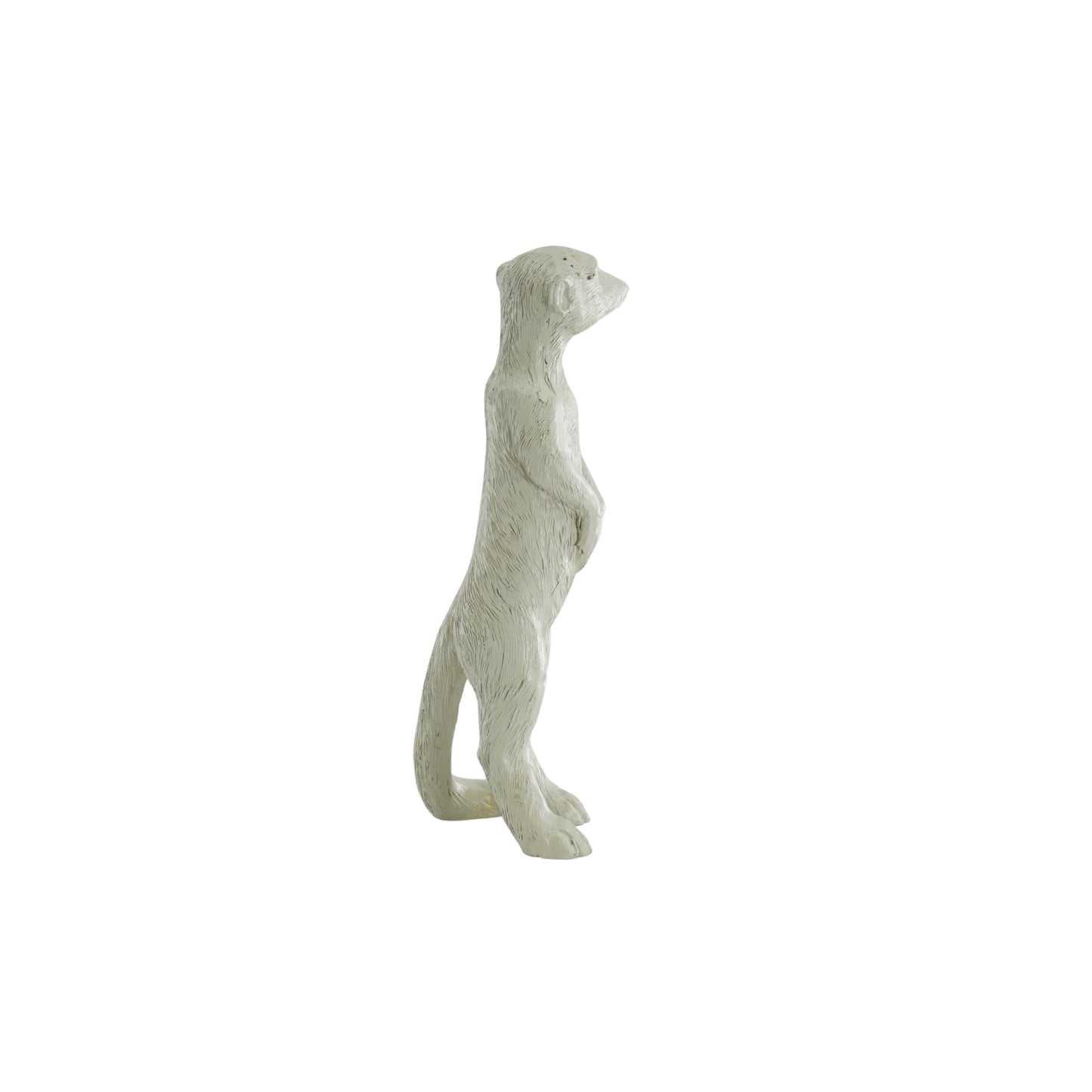 Ornament - Meerkat - Polyresin - Beige - 7,5x4x15cm