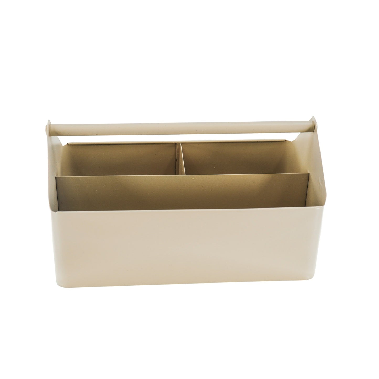 Tray - Organizer - Metal - Sand - 30x17x17cm