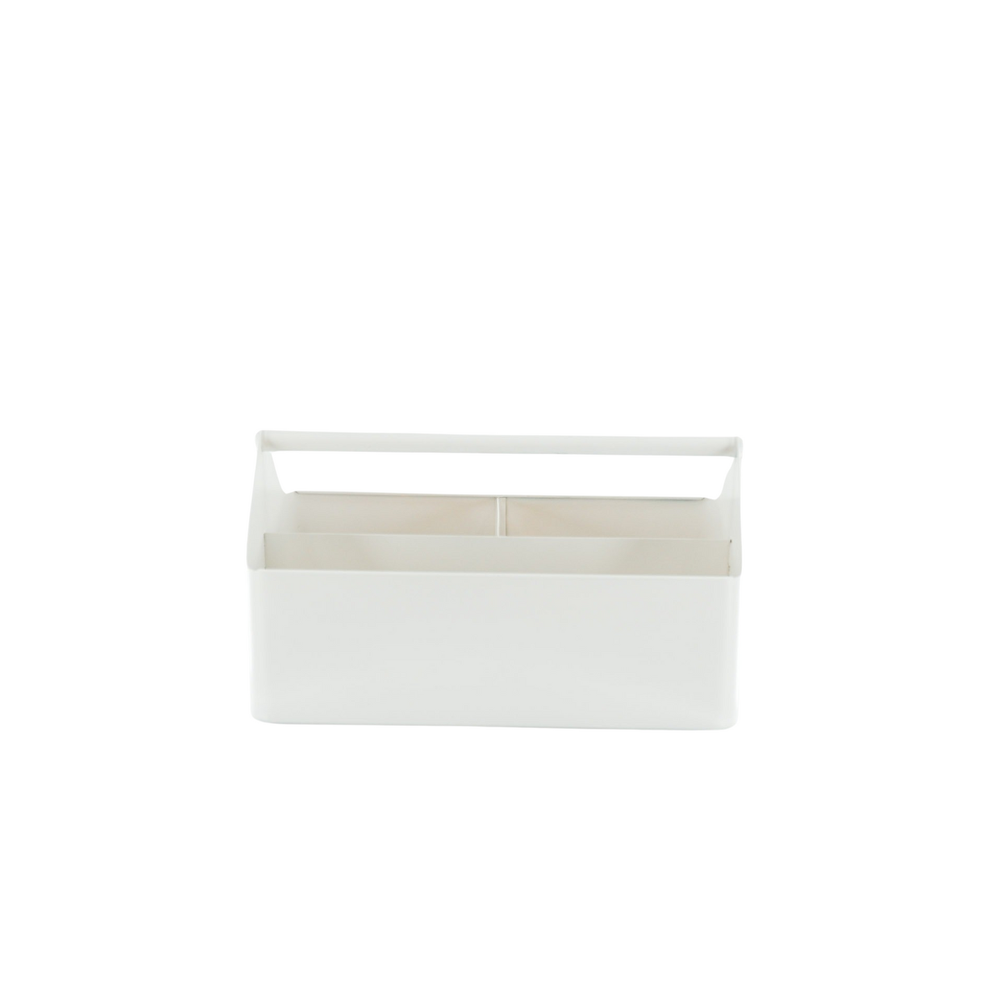Storage Box - Organizer - Metal - White - 30x17x17cm