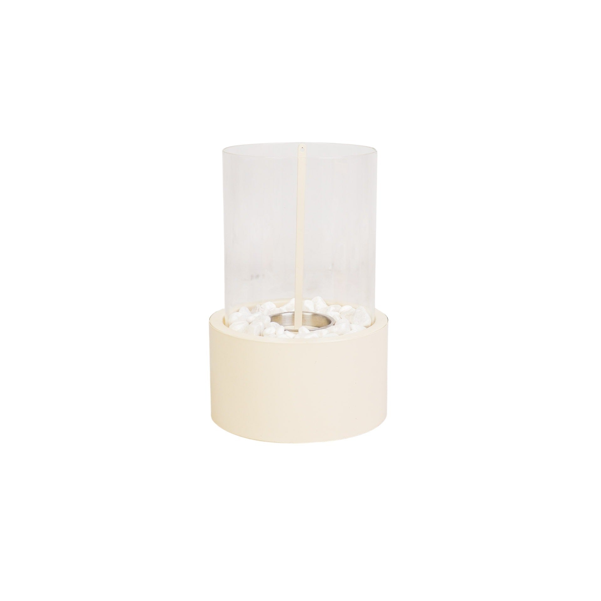Table Fireplace - Round - Sand - 18x18x26,5cm