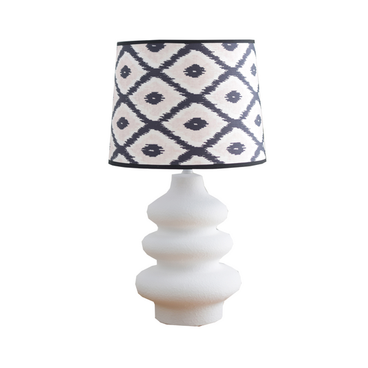 Housevitamin Flow Table Lamp - Ceramics- White-