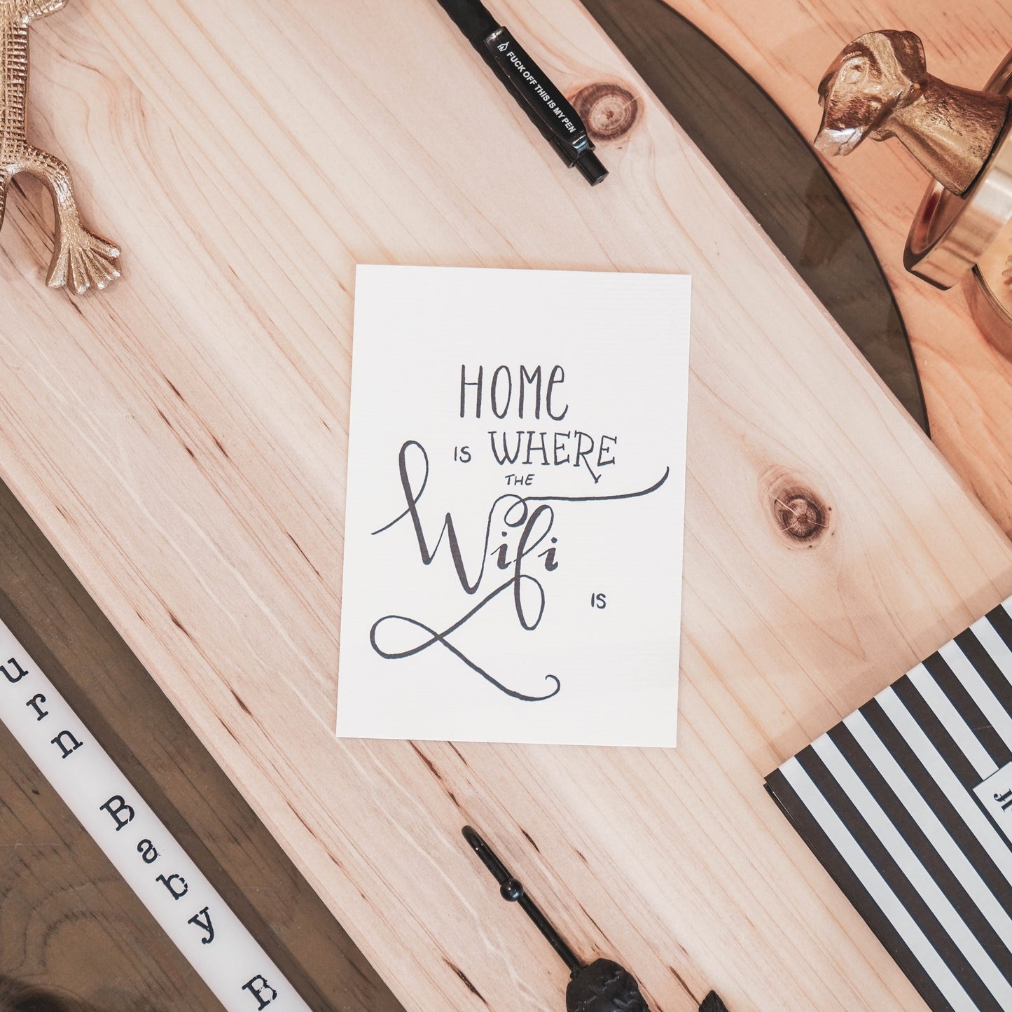 Postcard - Paper - Home Wifi - A6 - Set of 5
