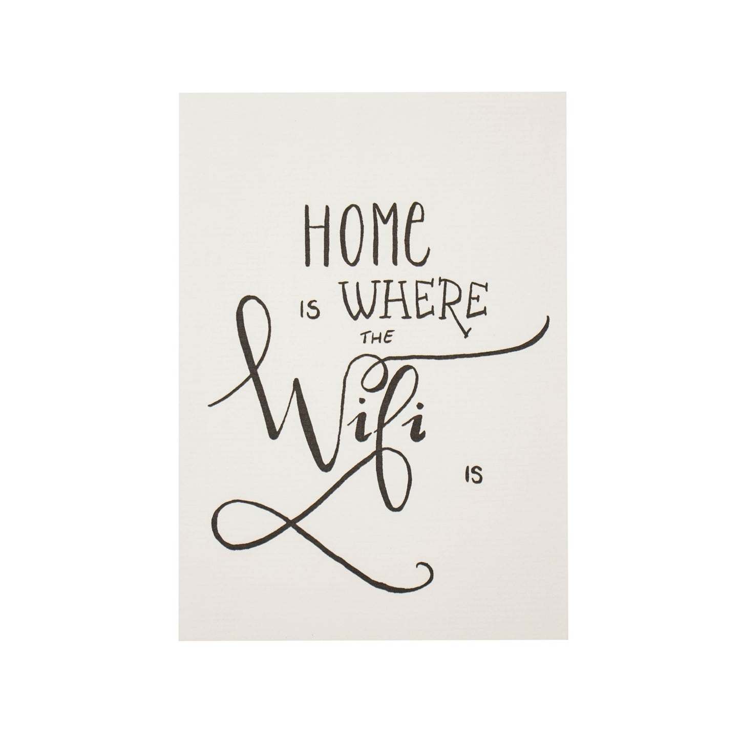 Postcard - Paper - Home Wifi - A6 - Set of 5