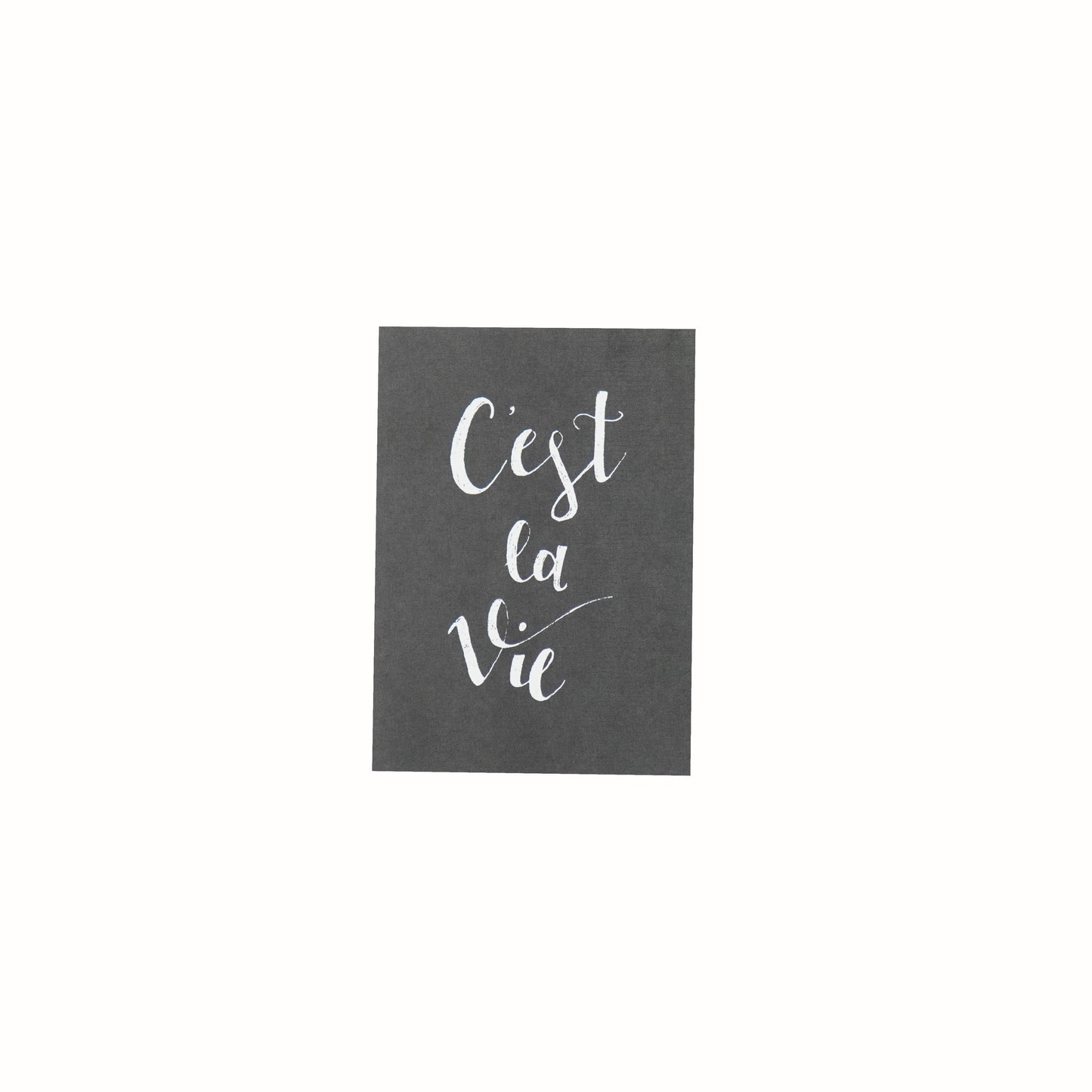 Postcard - Paper - C'est la Vie - Set of 5 - A6