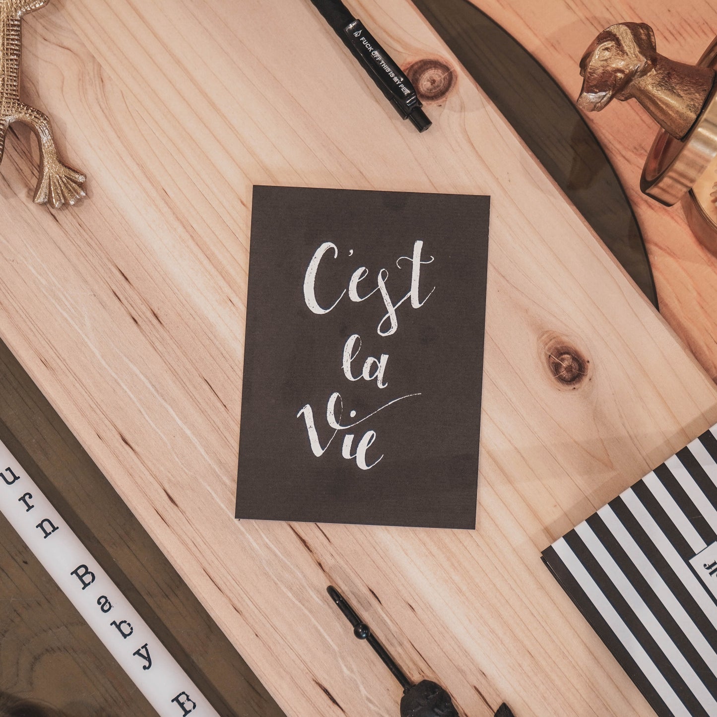 Postcard - Paper - C'est la Vie - Set of 5 - A6