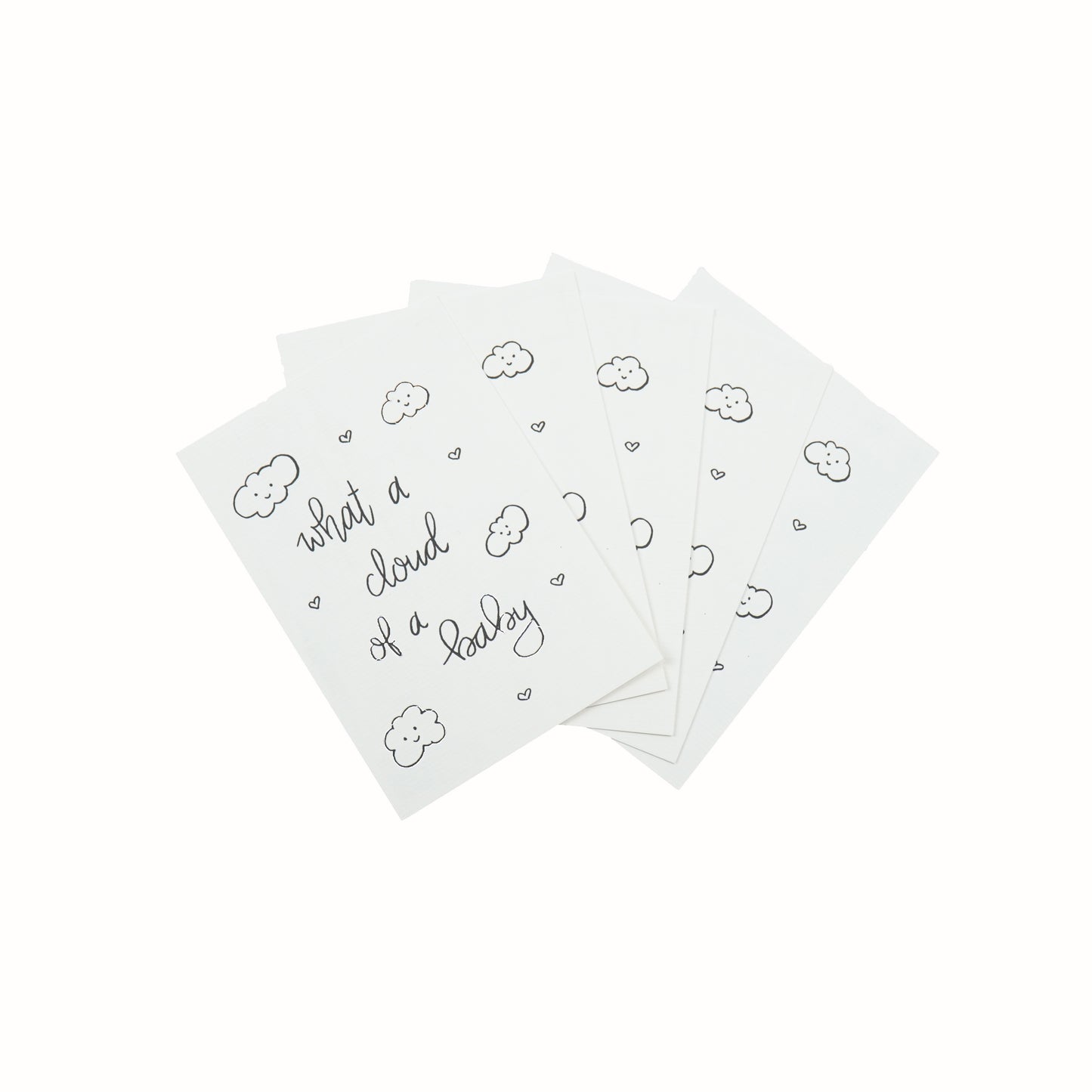 Postcard - Paper - Baby - A6 - Set of 5