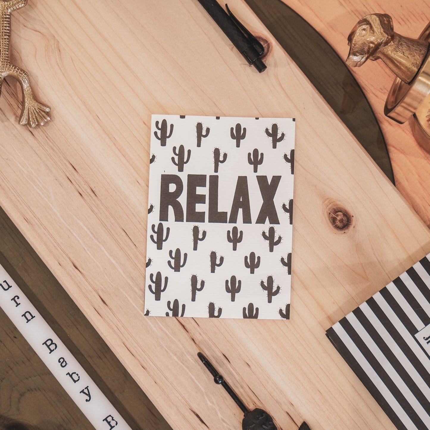 Postcard - Paper - Relax - A6 - Set of 5