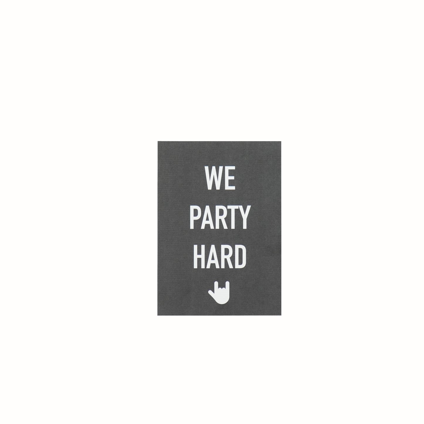 Postcard - Paper - We Party - Set of 5 - A6