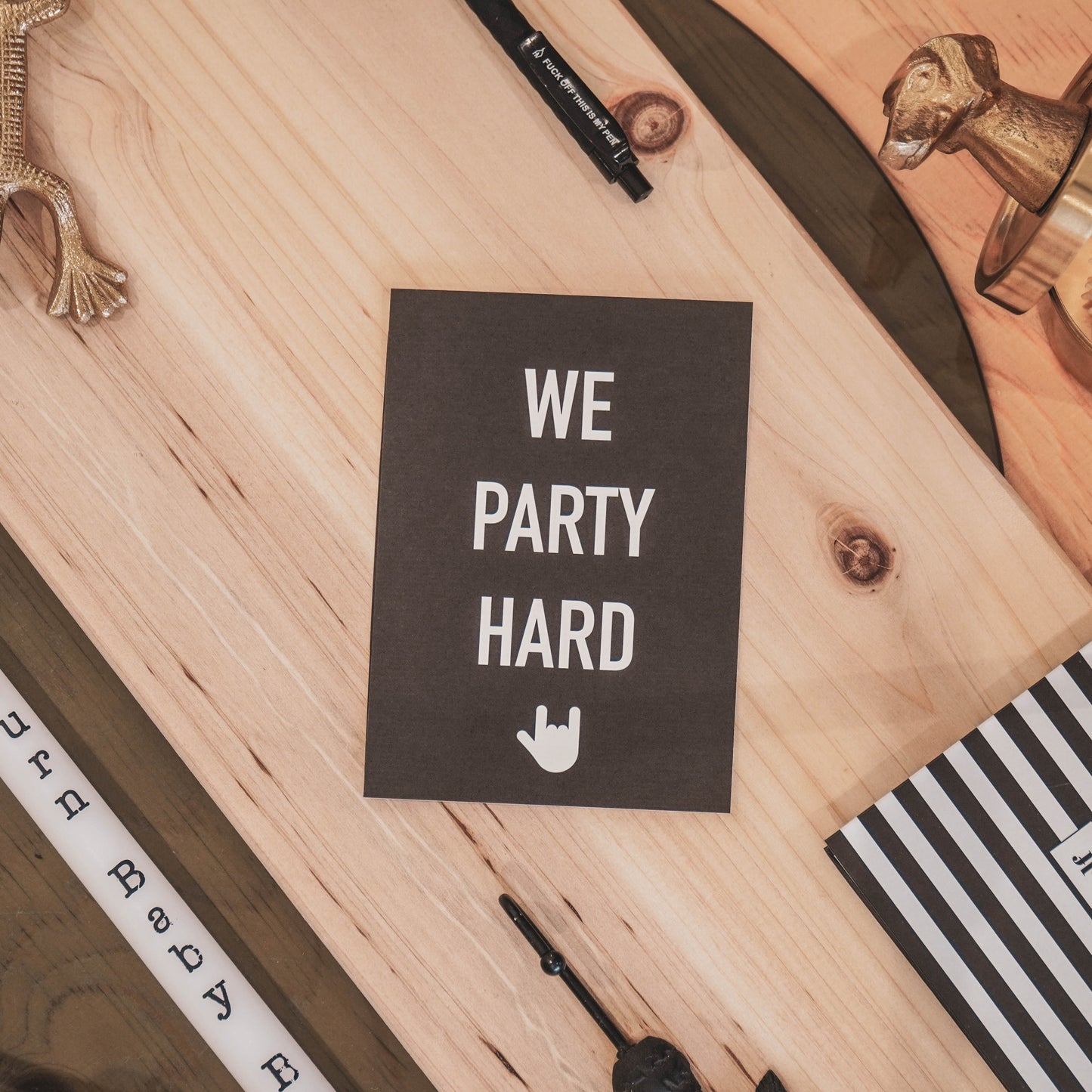 Housevitamin Postcard We Party - Set of 5 - A6