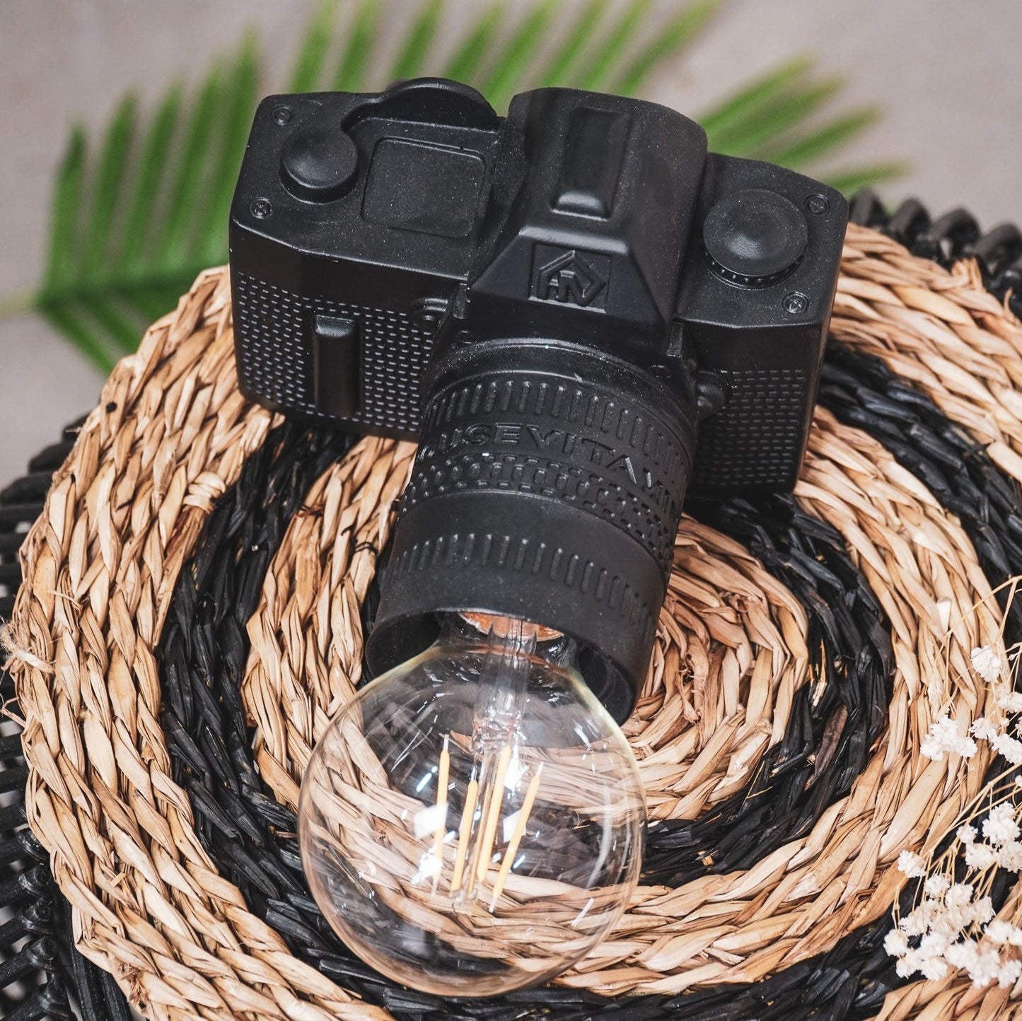 HV Camera Lamp - 15x12cm - Black