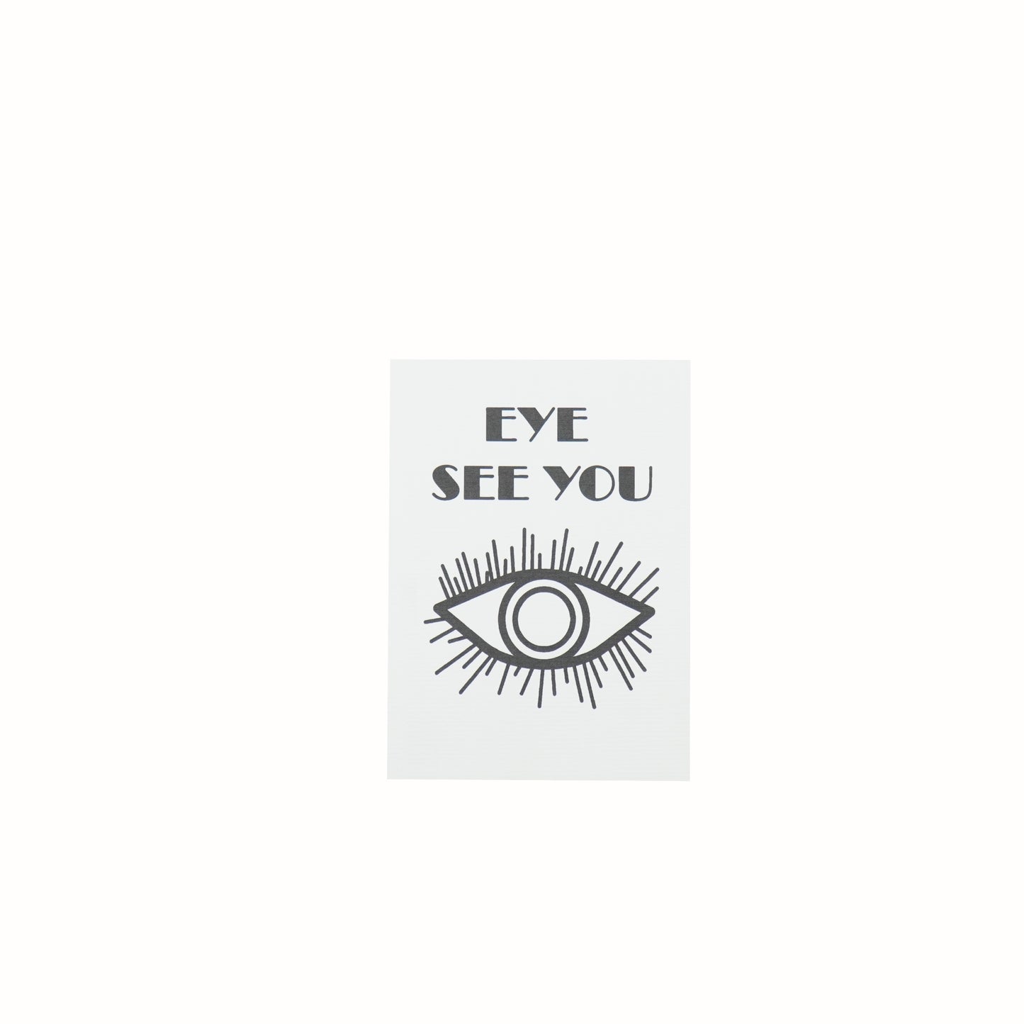 Postcard - Paper - Eye See You - Set van 5 - A6