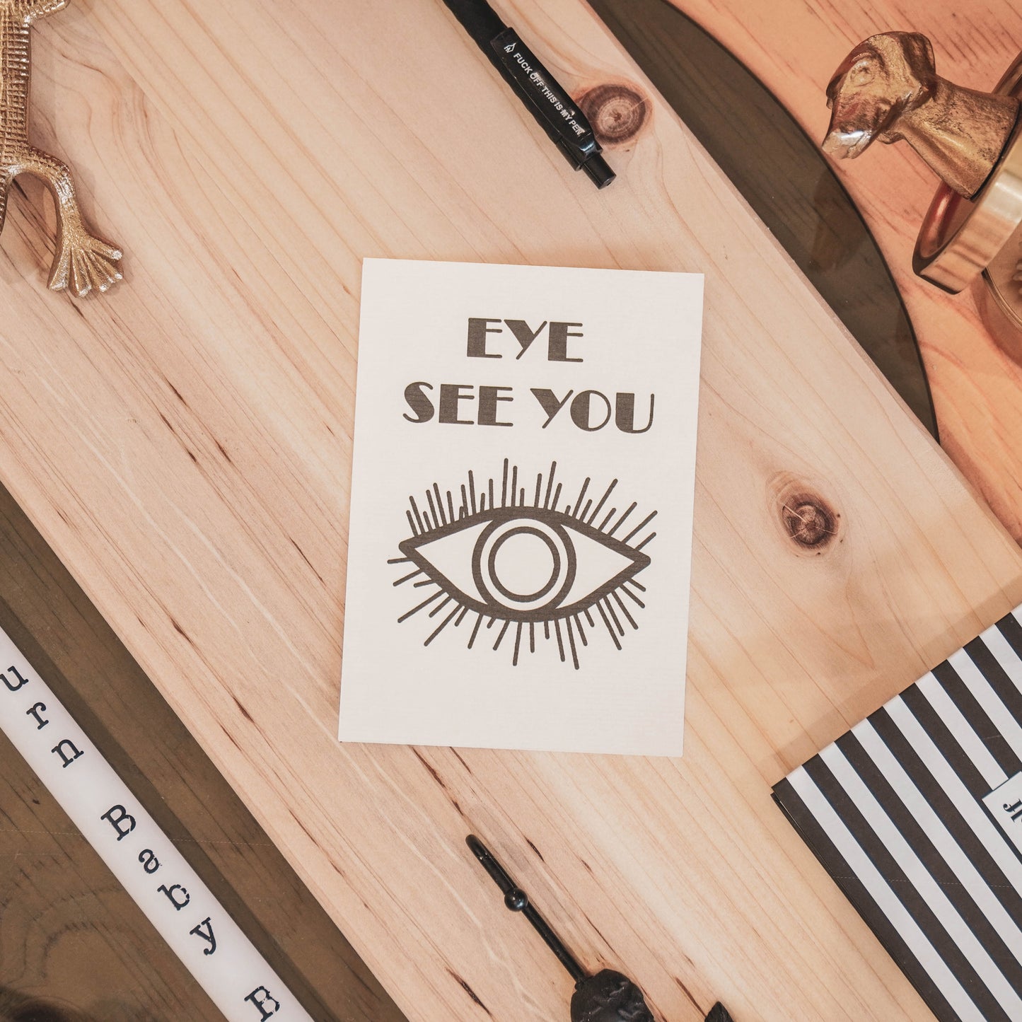 Postcard - Paper - Eye See You - Set van 5 - A6