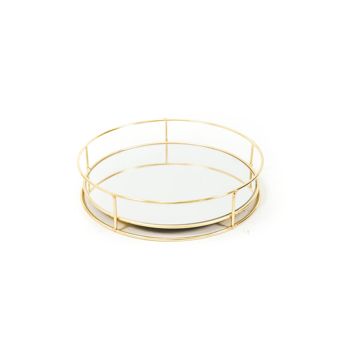 HV Mirror Tray Round - 31x31x7cm