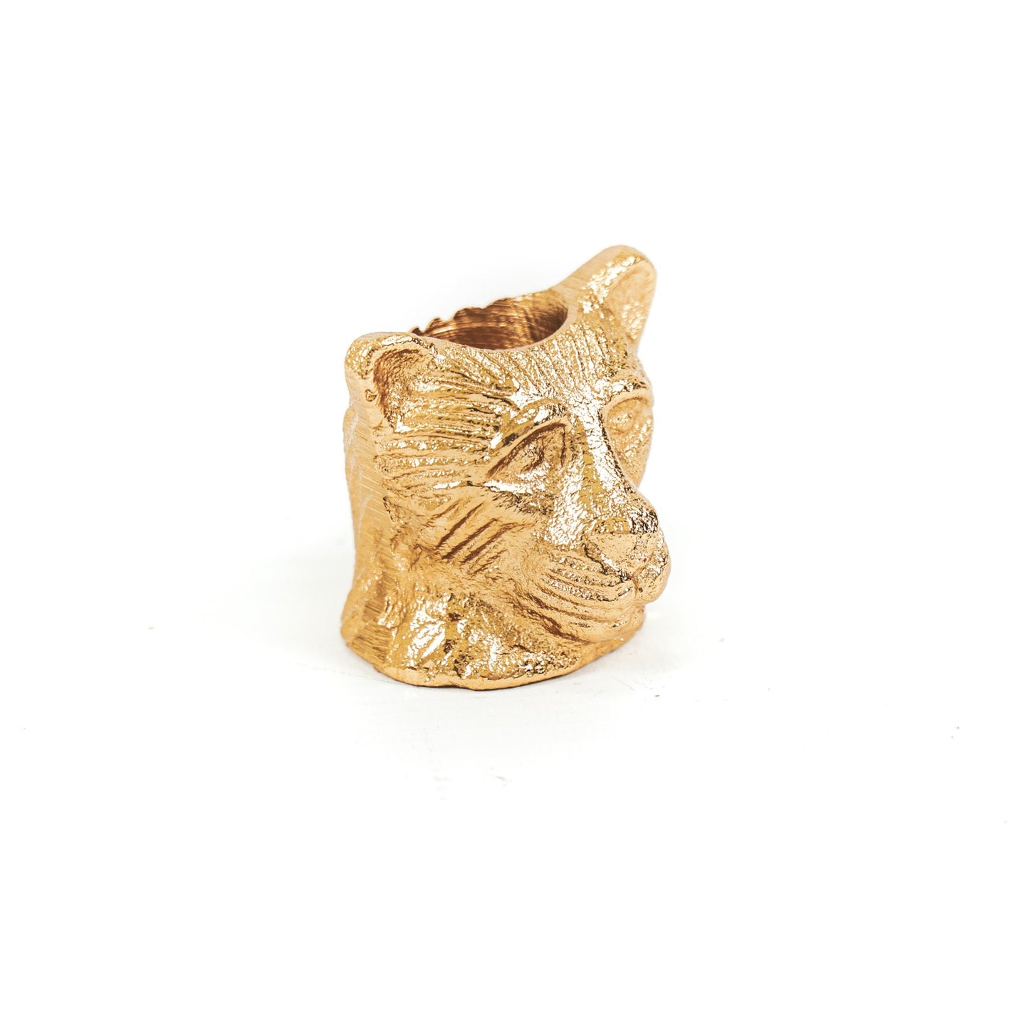 HV Panter Candleholder -Gold- 5,5x4,5x5cm