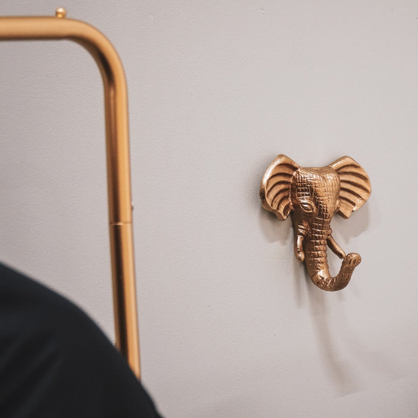 HV Elephant Wall hook - Gold