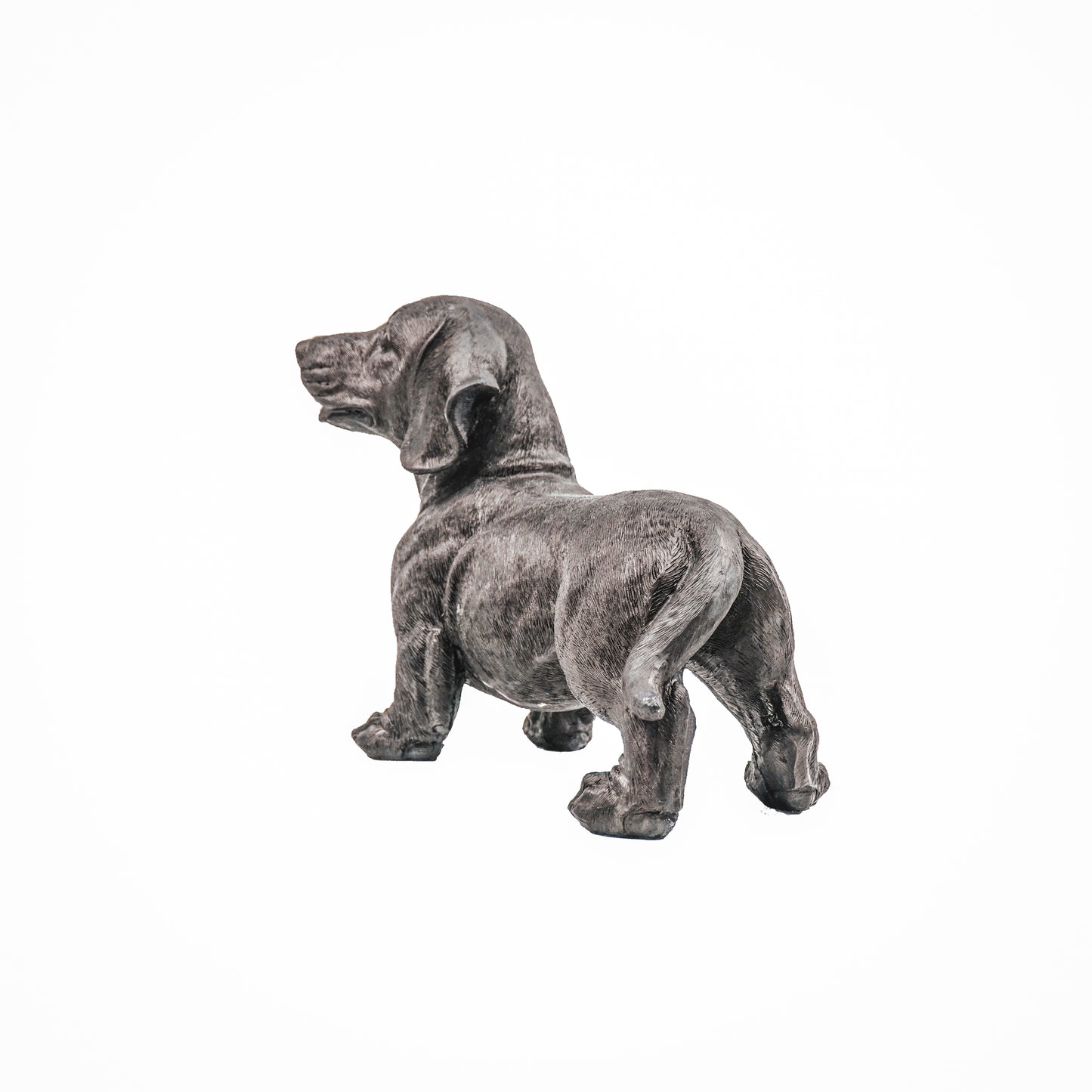 Ornament - Tackle Dog - Polyresin - Black - 35x23x19cm