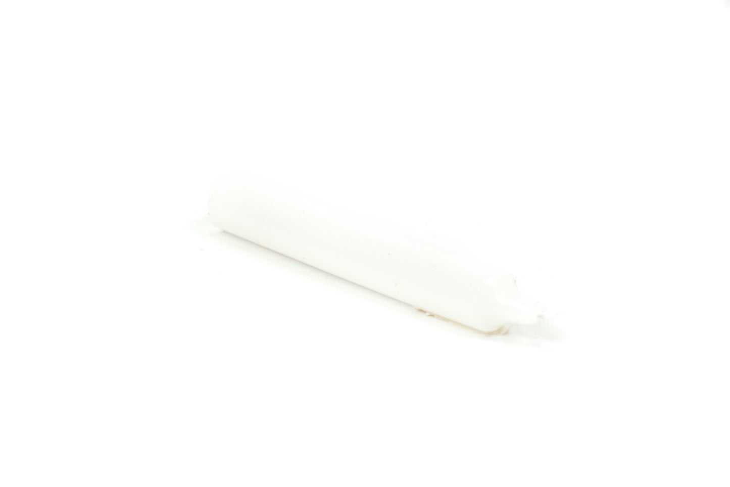 HV Candles 6 pcs - White 2,3x14cm