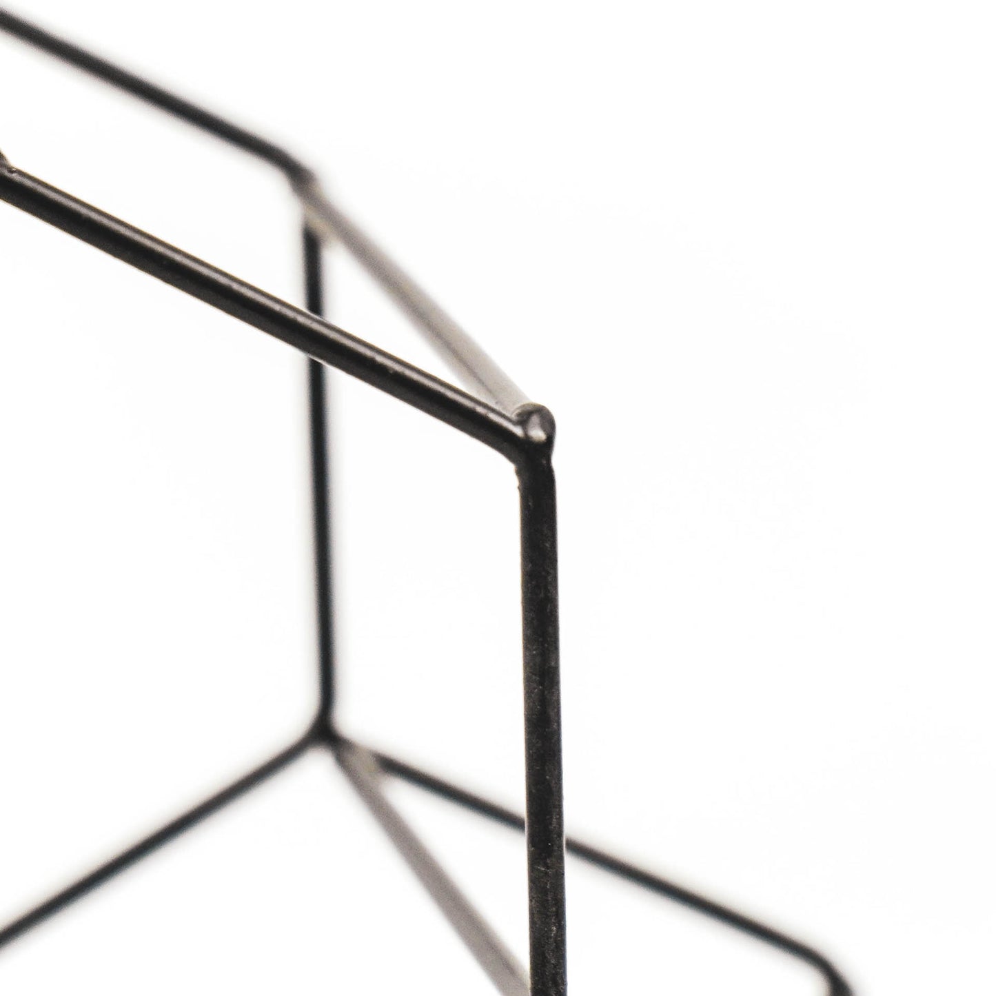 HV Wine Rack - Black Metal - 32x31x15cm