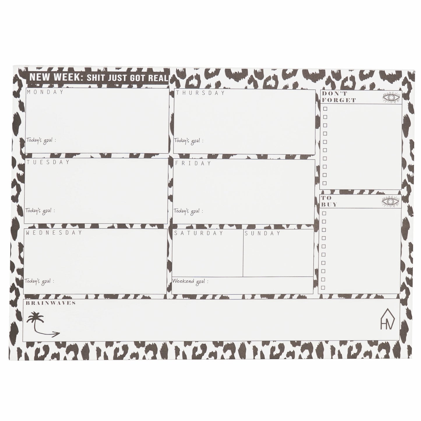 HV Weekly planner - Panter - A4