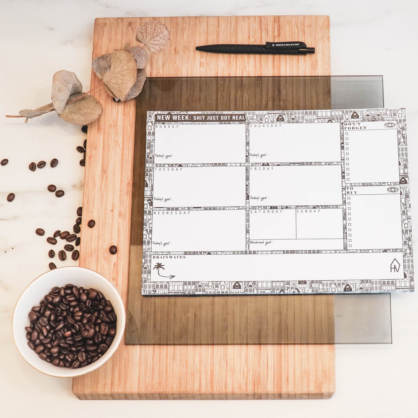 HV Weekly planner - Amsterdams - A4