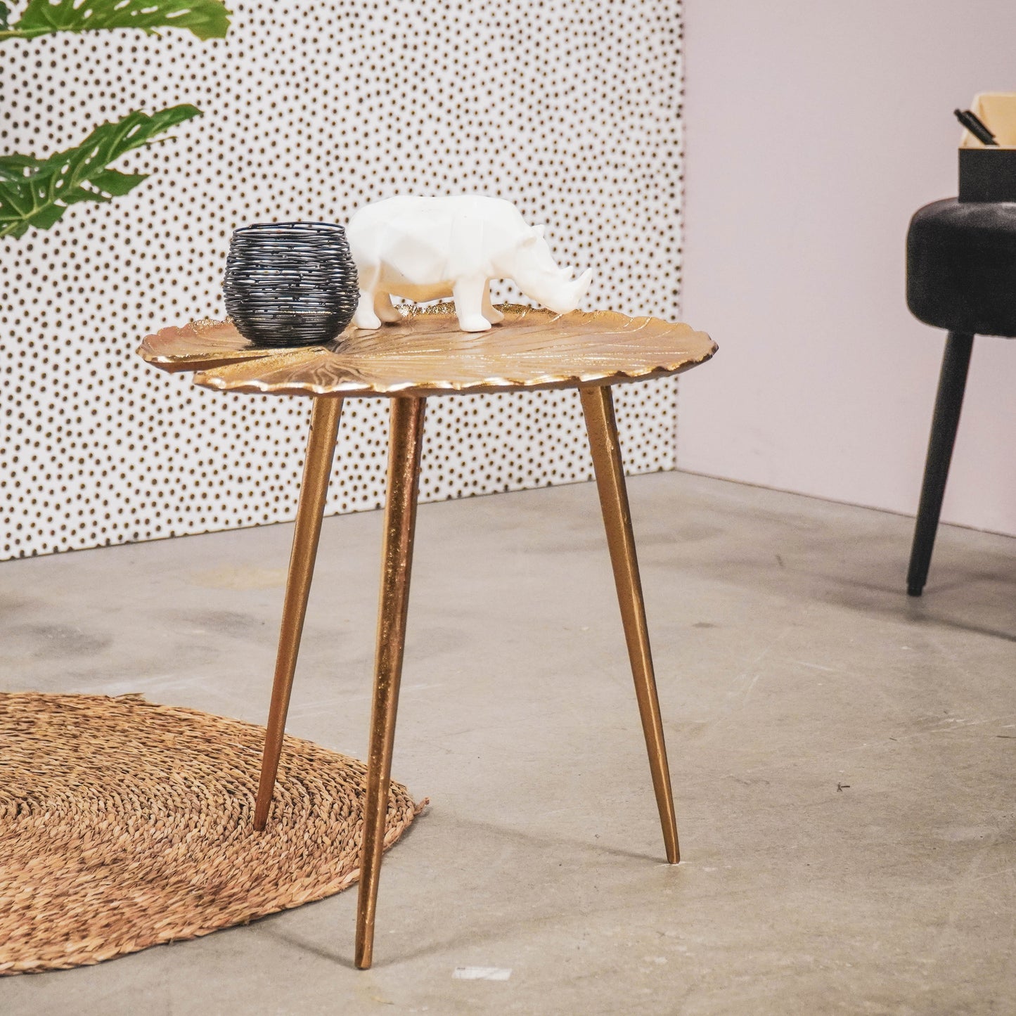 HV Table Lilly Gold - 40x40x38cm