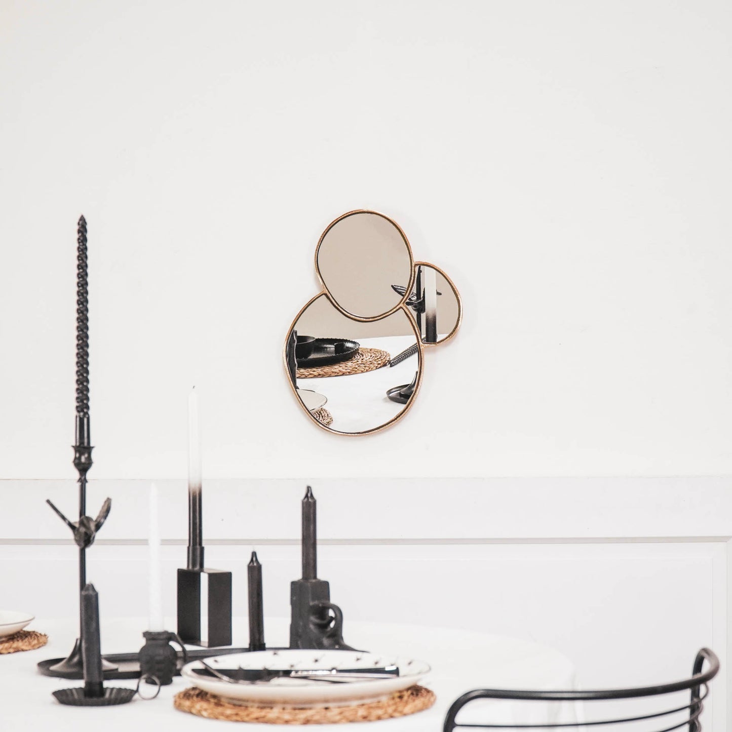 HV Fuck Perfect Mirrors - Treesome - Gold - 43x28x1cm