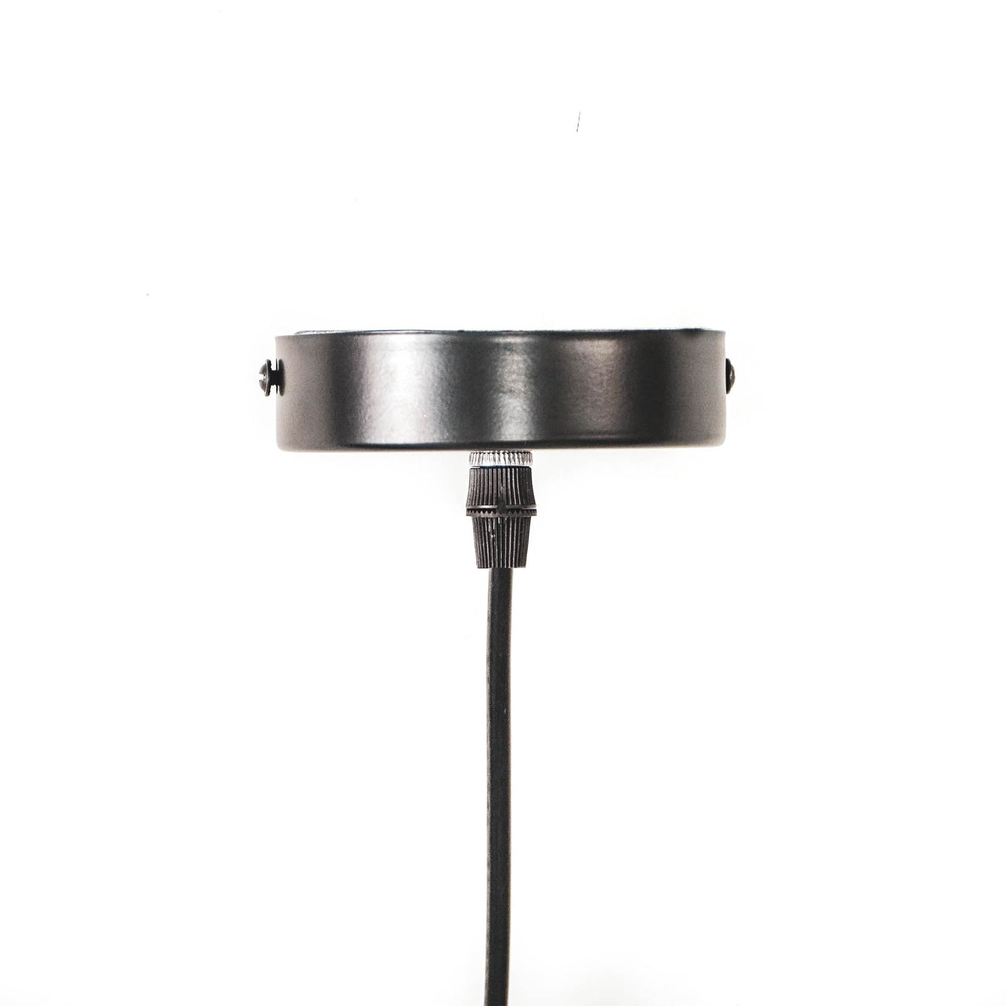 Lamp - Hang Lamp - Metal/Glass - Black - 12x12x20cm