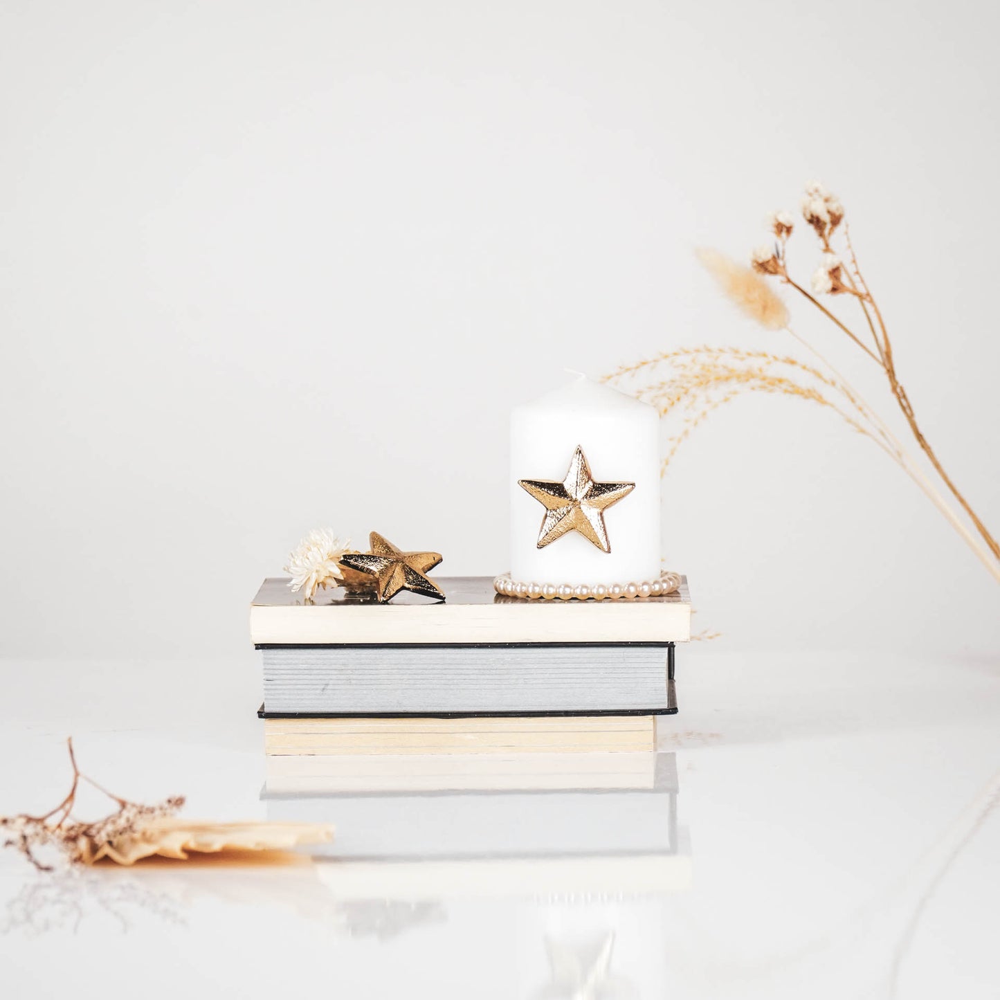 HV Candle Pins - Star - Gold - 5x5x2cm