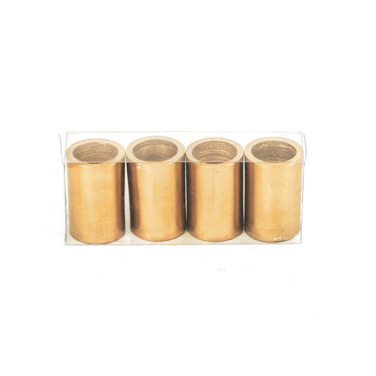 Housevitamin Magnetic Candleholders - Gold - Set of 4 - 3x4,5cm