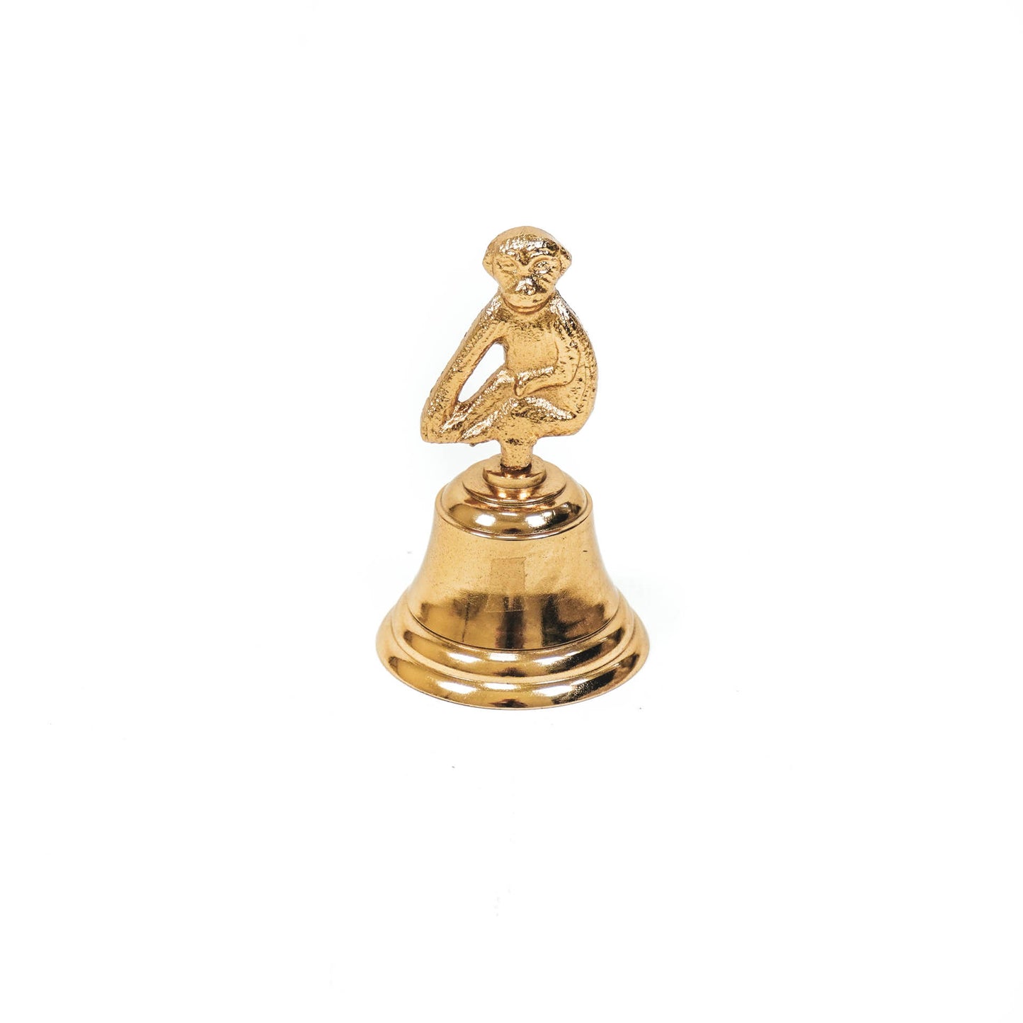 HV Butler Bell - Monkey - Gold - 6x6x10cm