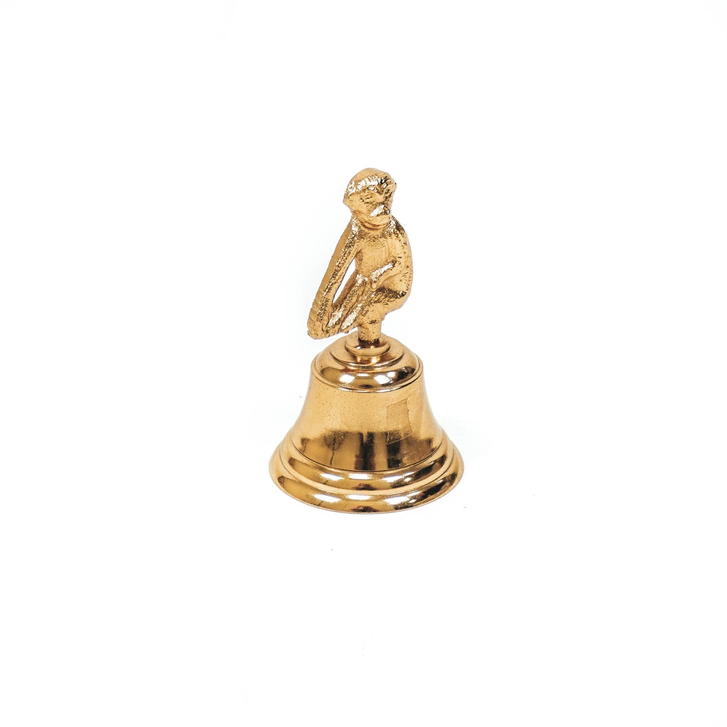 HV Butler Bell - Monkey - Gold - 6x6x10cm