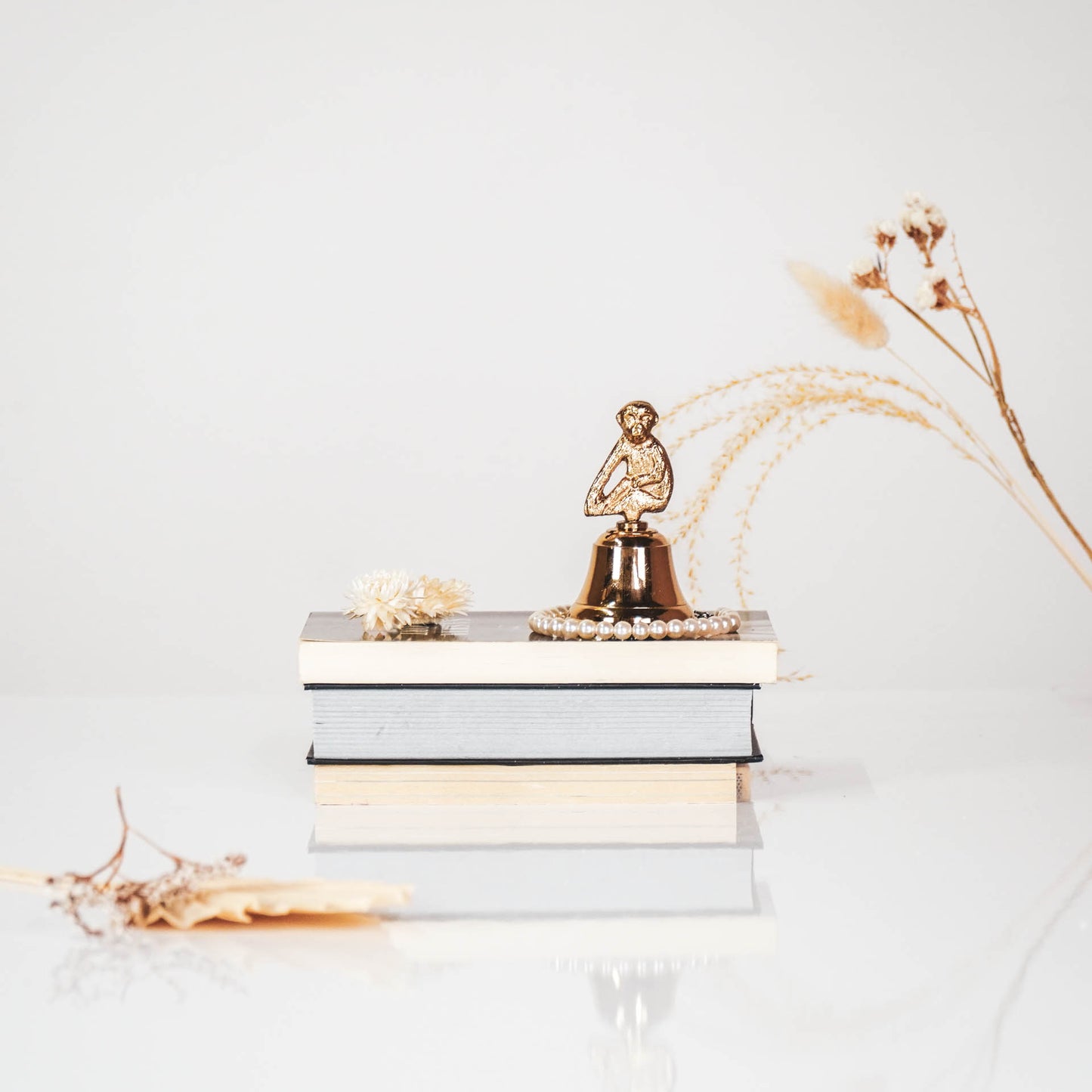 HV Butler Bell - Monkey - Gold - 6x6x10cm
