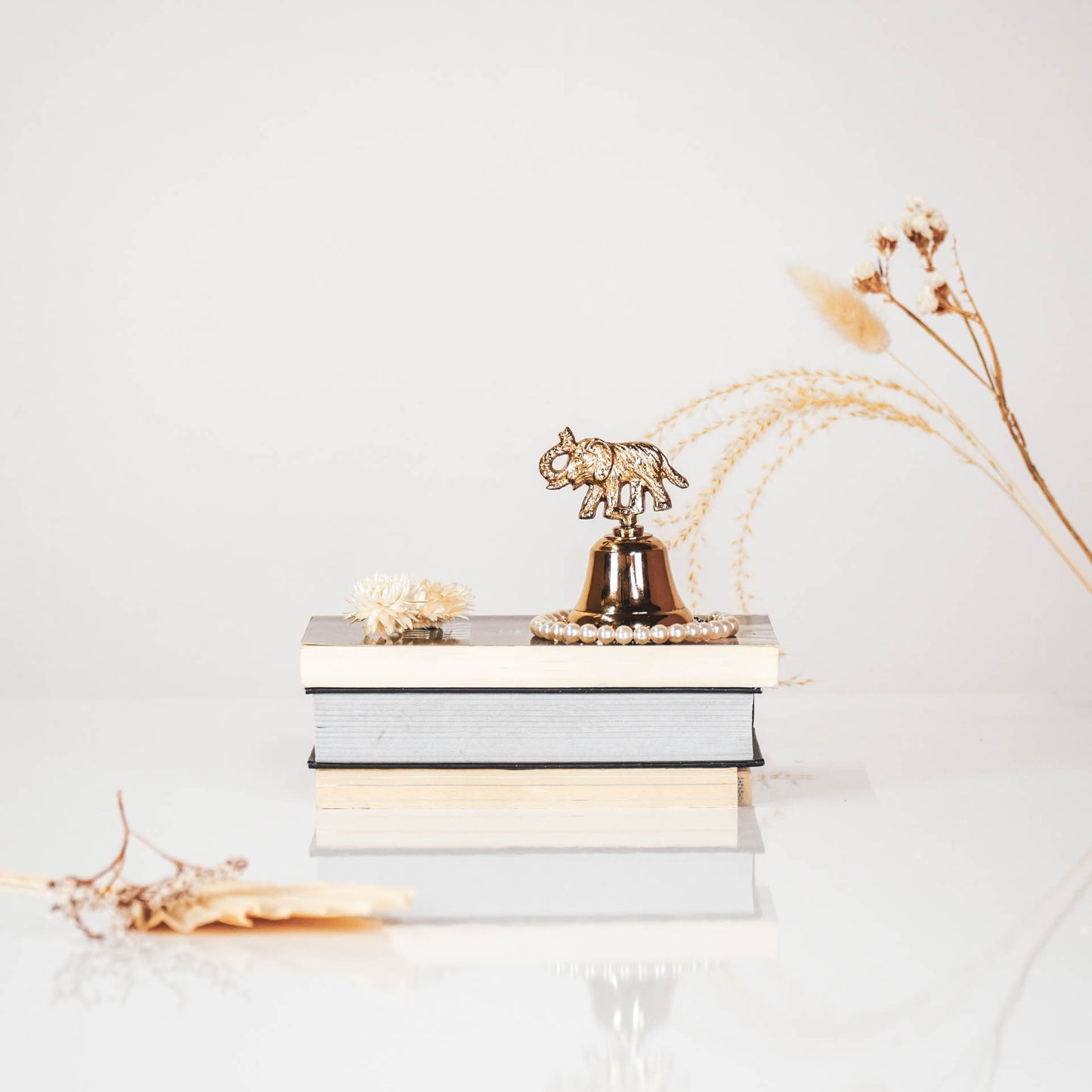 HV Butler Bell- Elephant - Gold - 4,5x4,5x10cm
