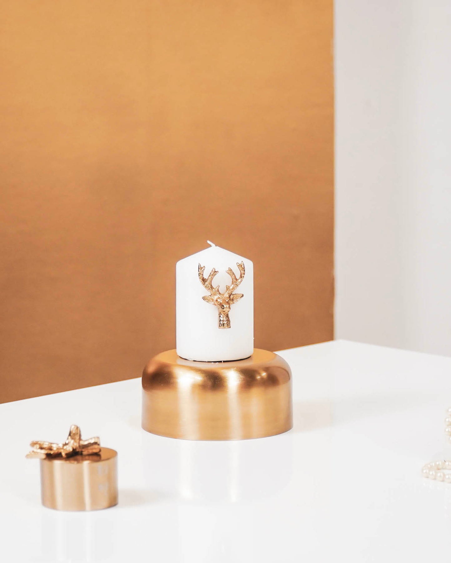 HV Butler Bel Rendier - Goud- 4,5x4,5x10